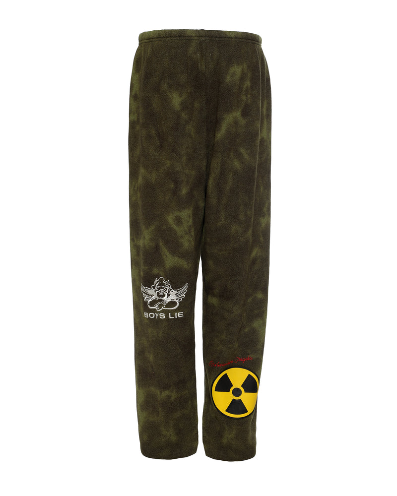 Don't test me terry natural Kimmy Sweatpants - Boys Lie