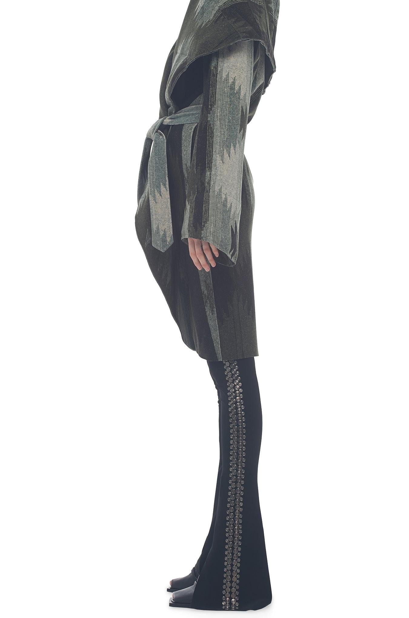 BONDED SHAWL COLLAR COAT