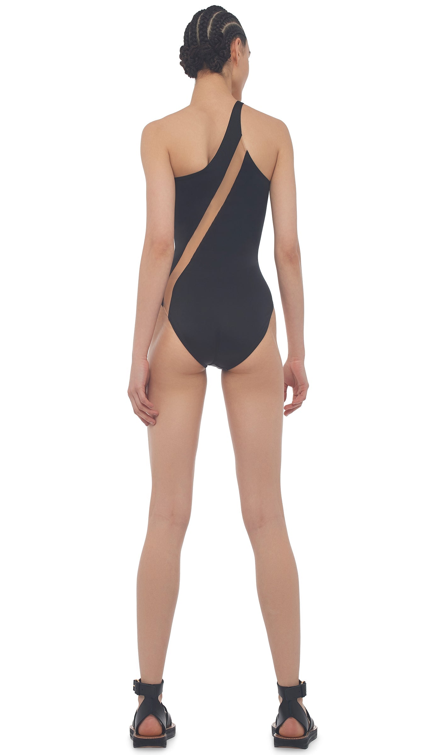 ONE SHOULDER NUDE MIO