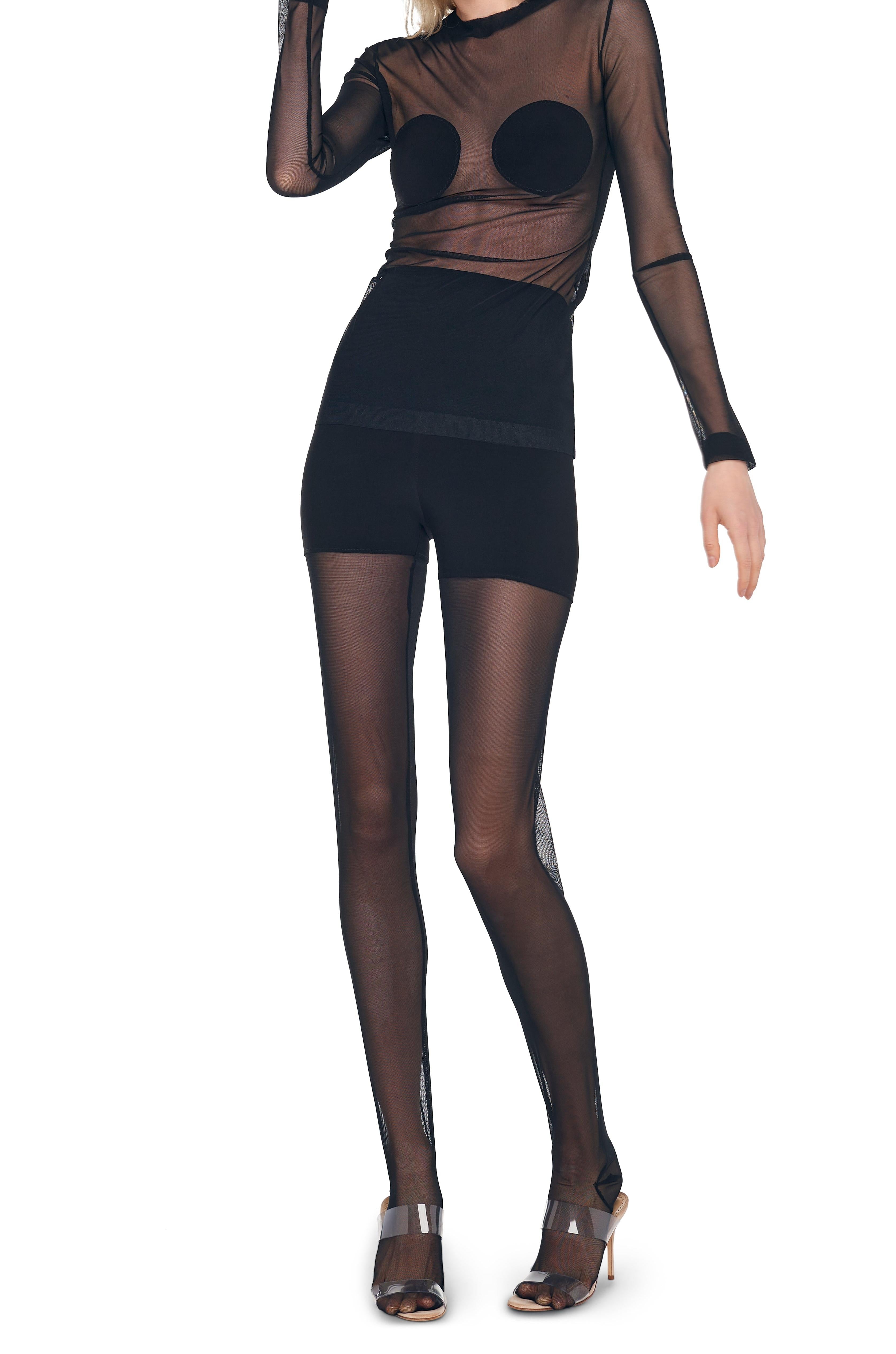 LONG SLEEVE DOT APPLIQUE TOP