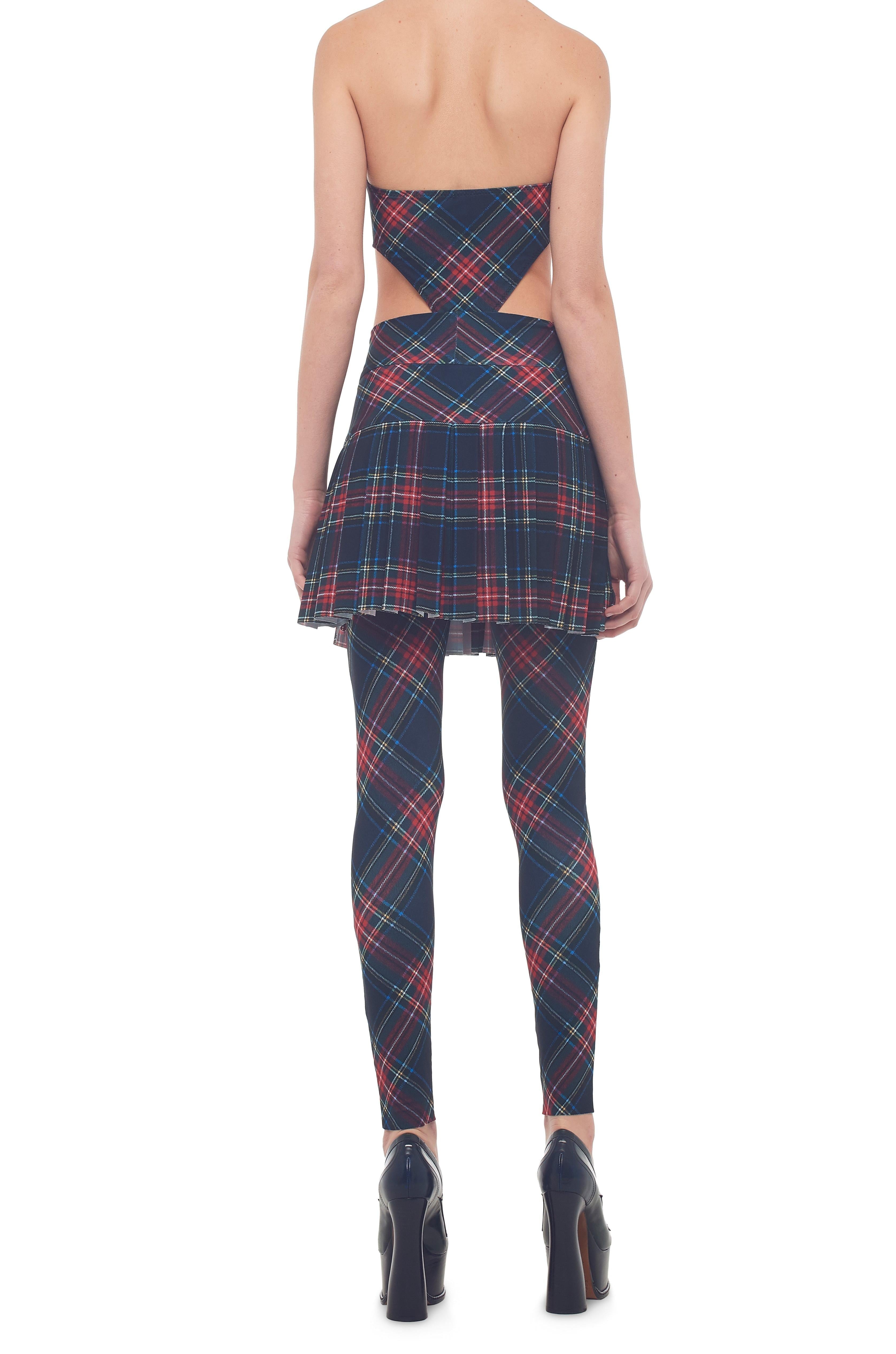 PLEATED MINI SKIRT