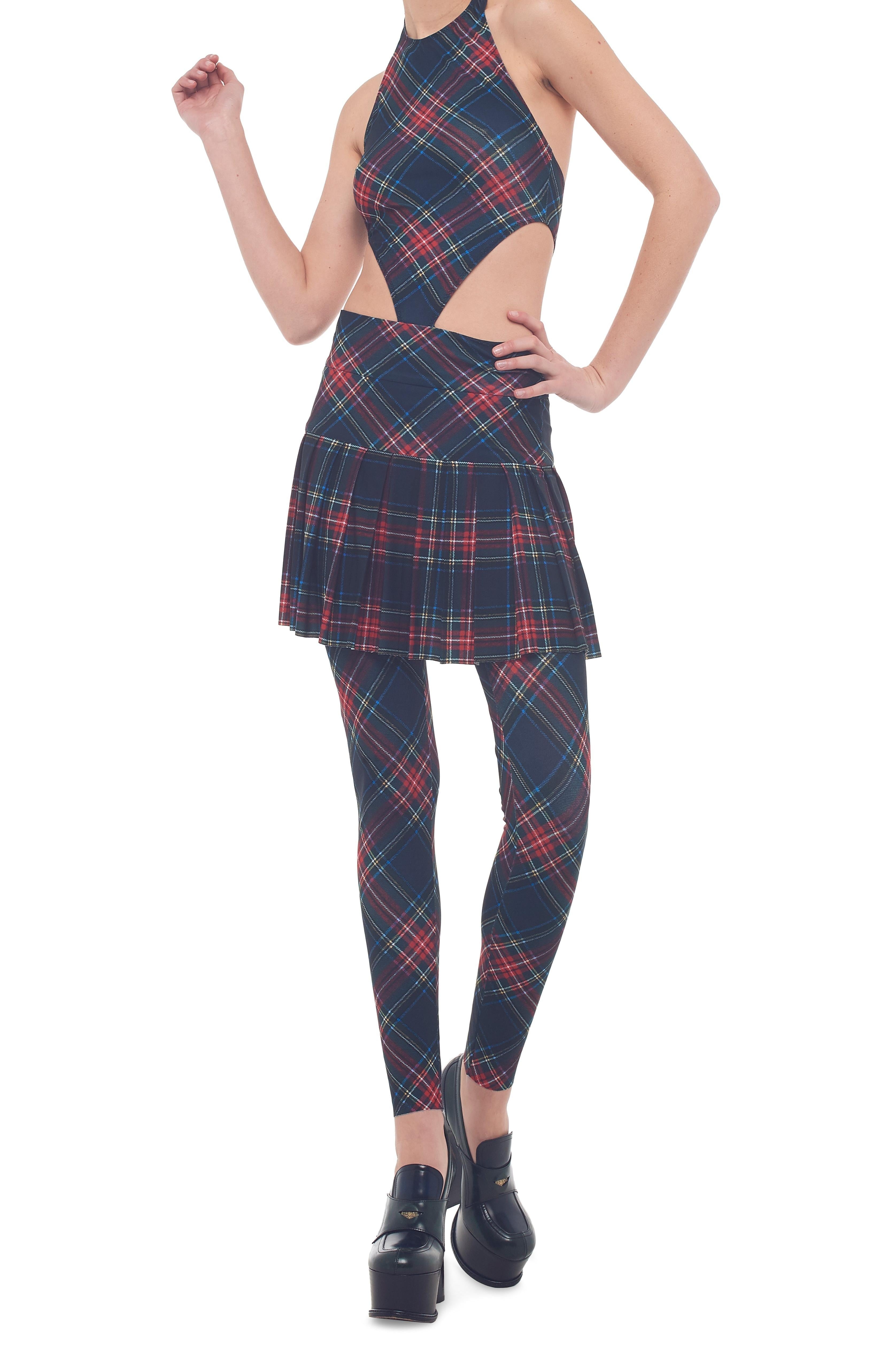 PLEATED MINI SKIRT