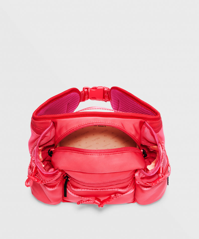 Travel Waistbag In Neon Pink