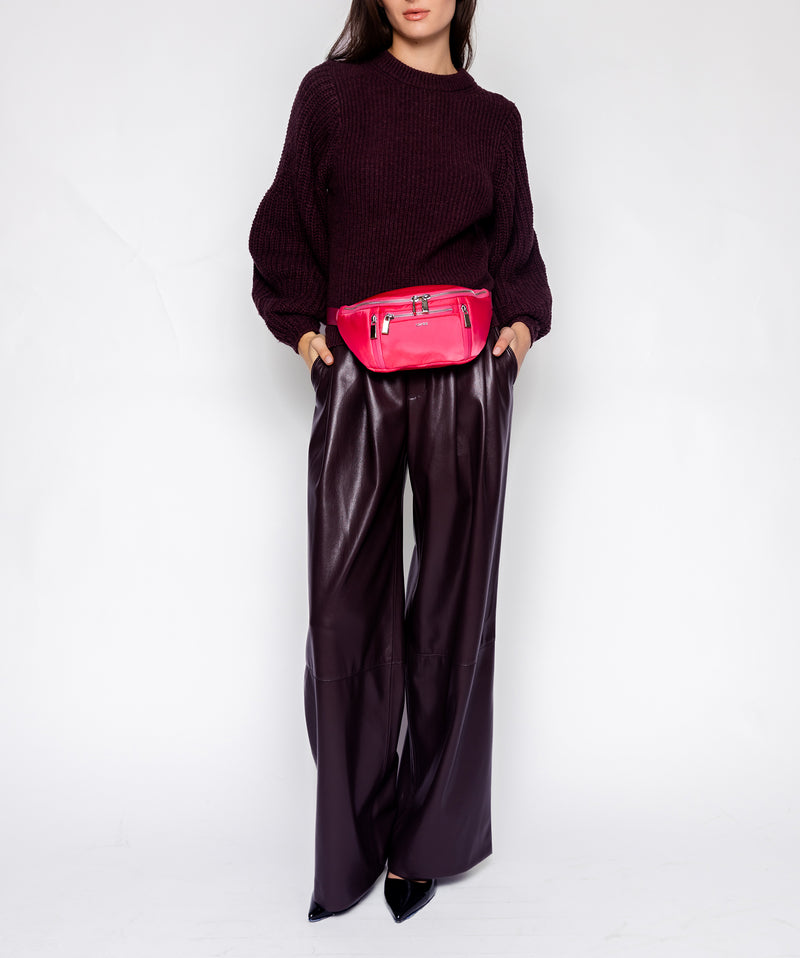 Sling Small Nylon In Hot Pink