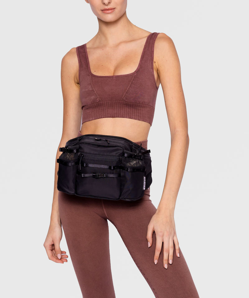 Travel Waistbag - Nylon In Black