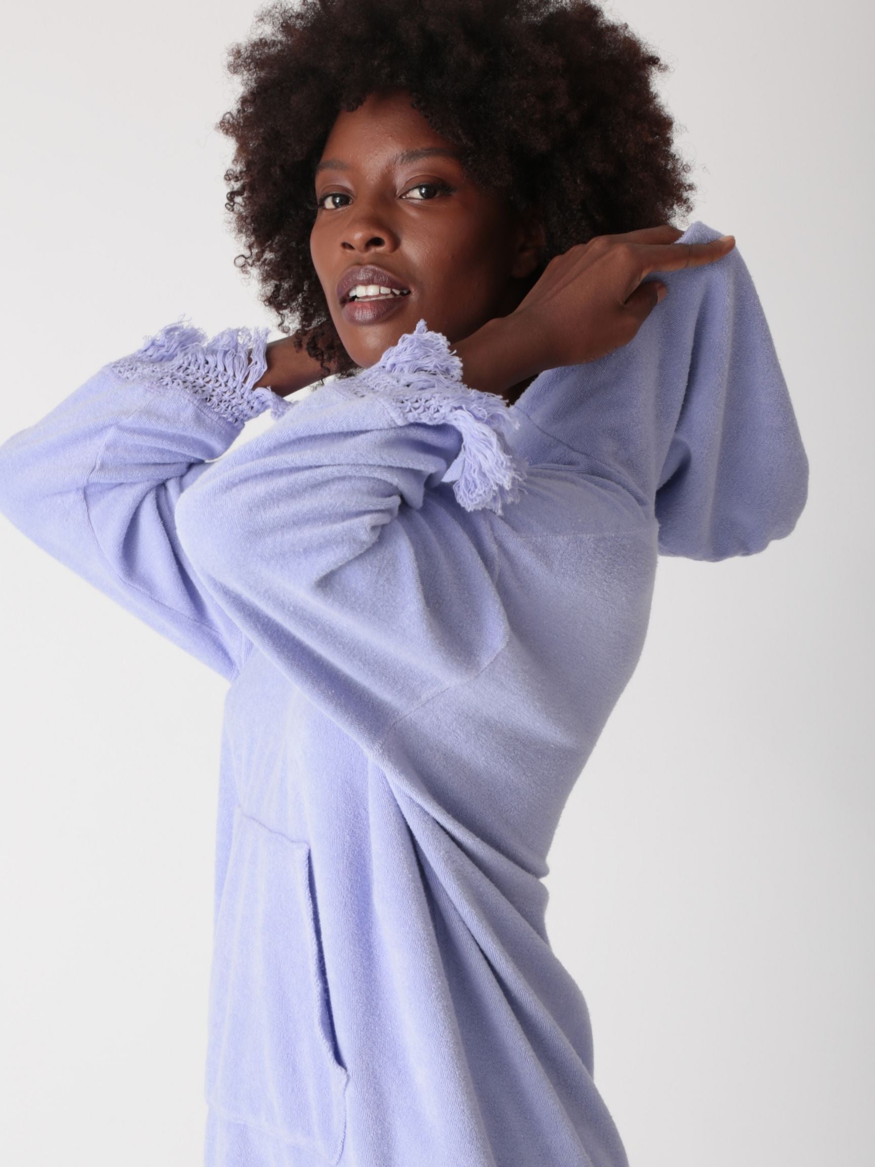 Beach Poncho - Lavender