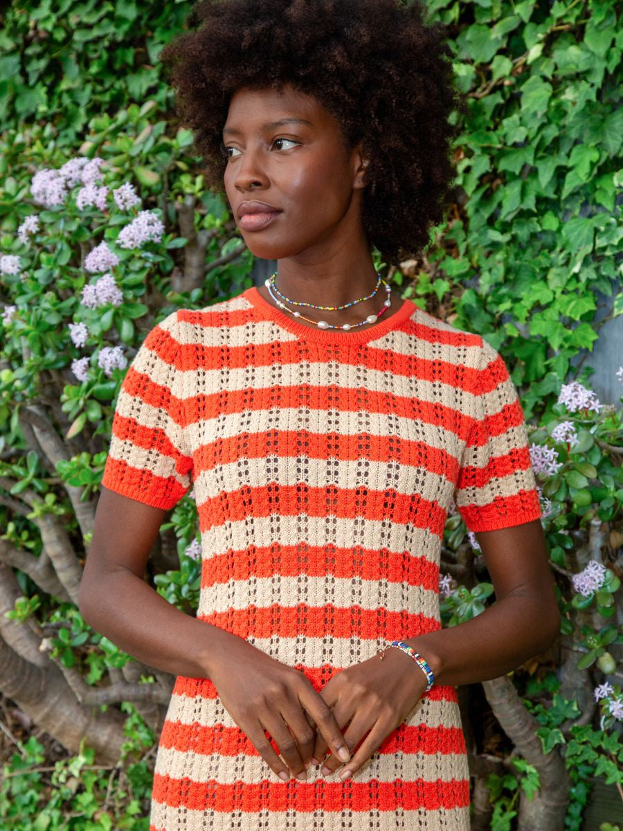 Lina Crochet Dress - Tango