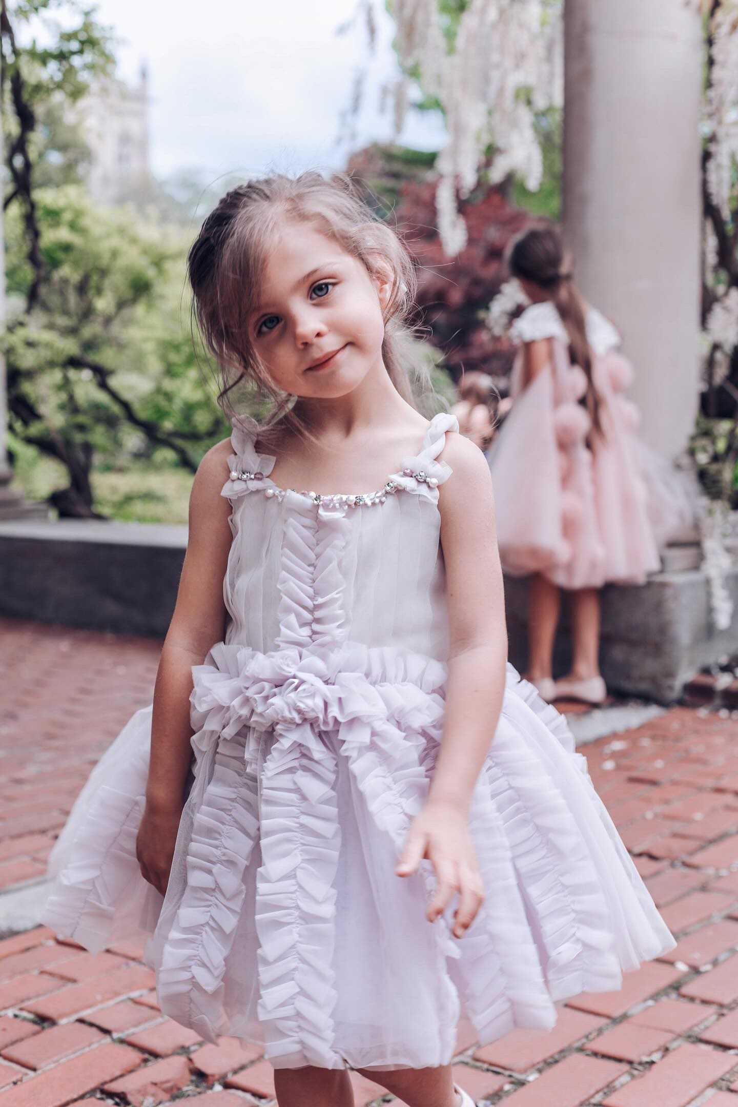 Ariel Lavender Tulle Dress - Petite Maison Kids