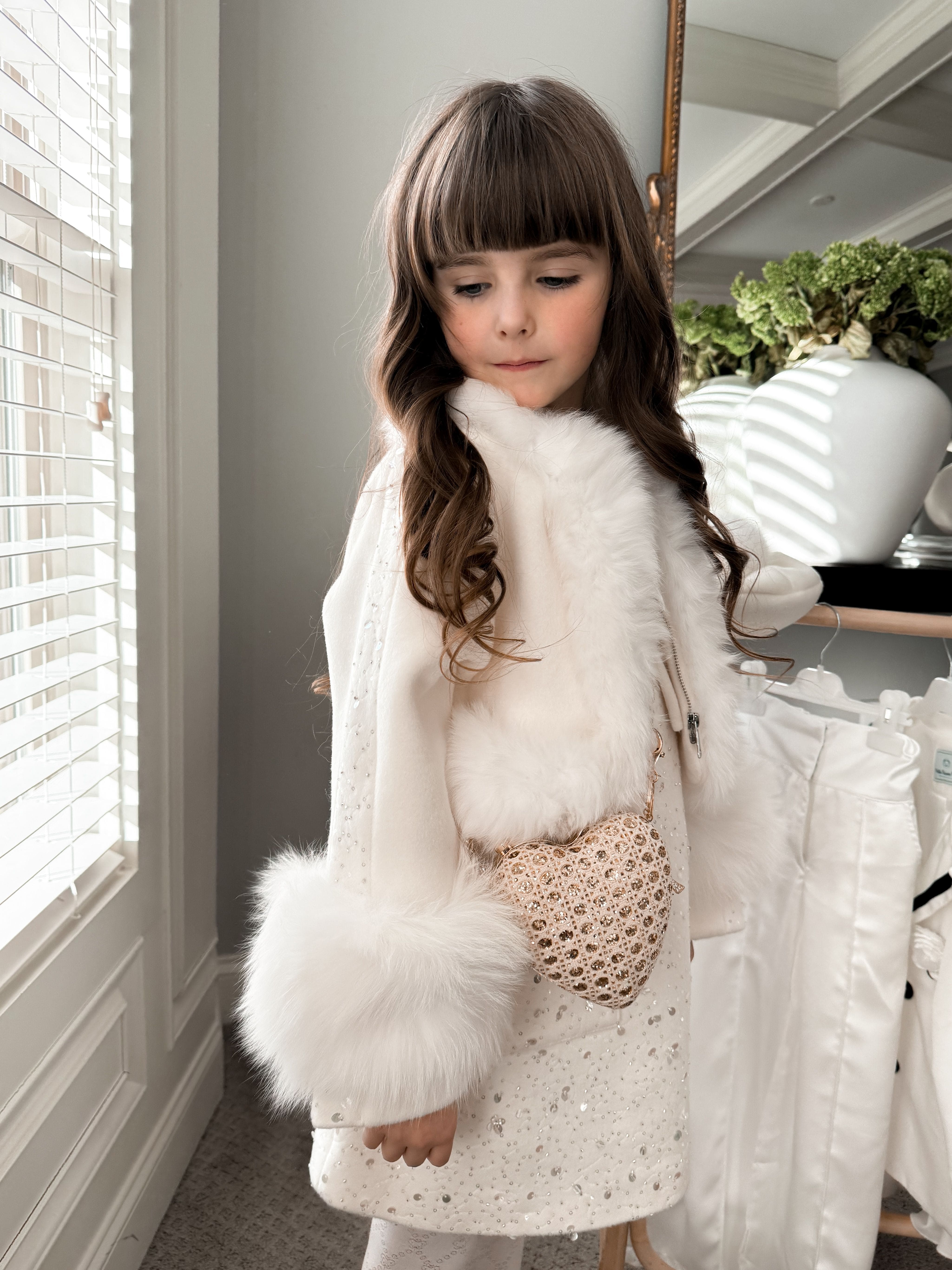 Marshmallow Wool Coat - Petite Maison Kids