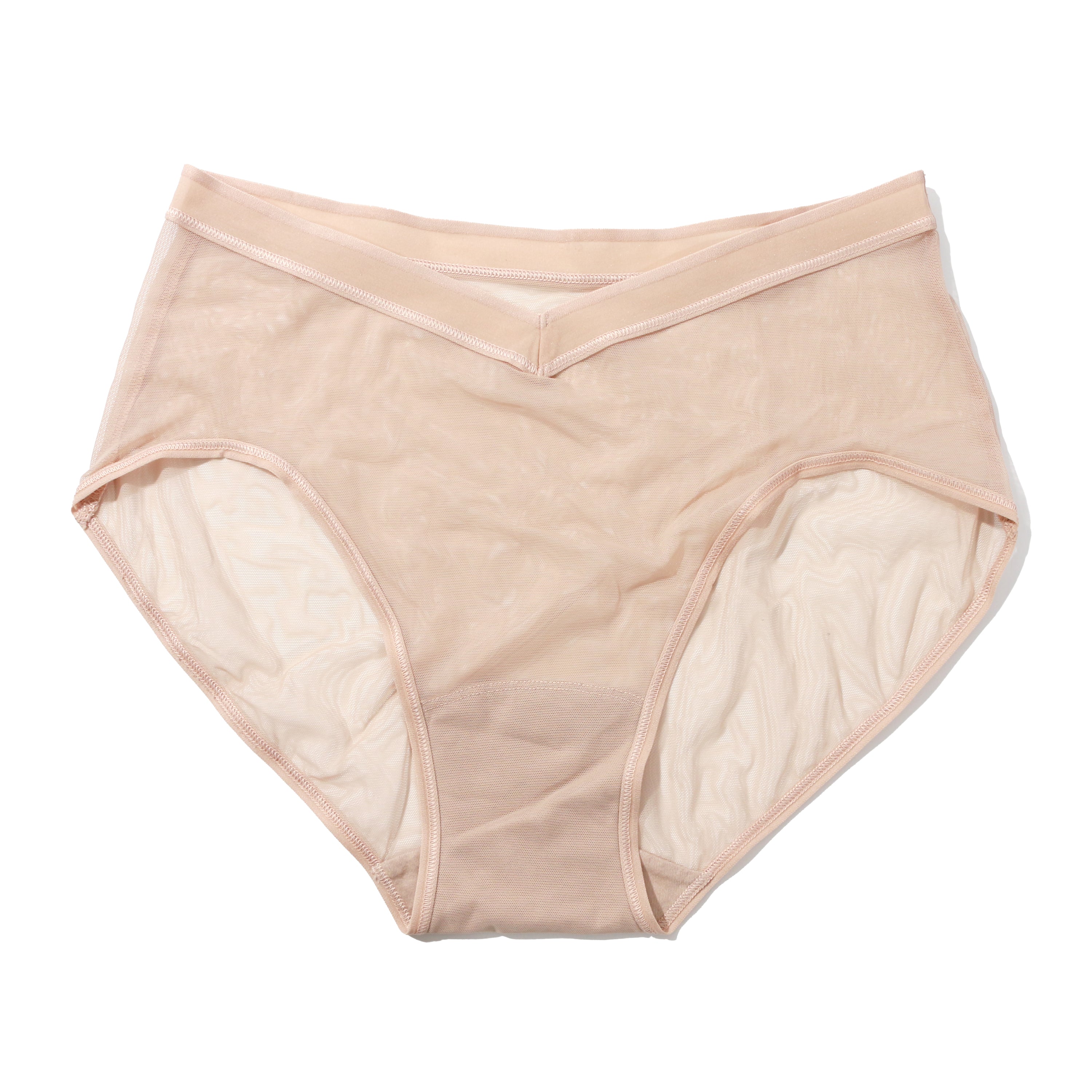 MESH HIGH CUT FRENCH BRIEF