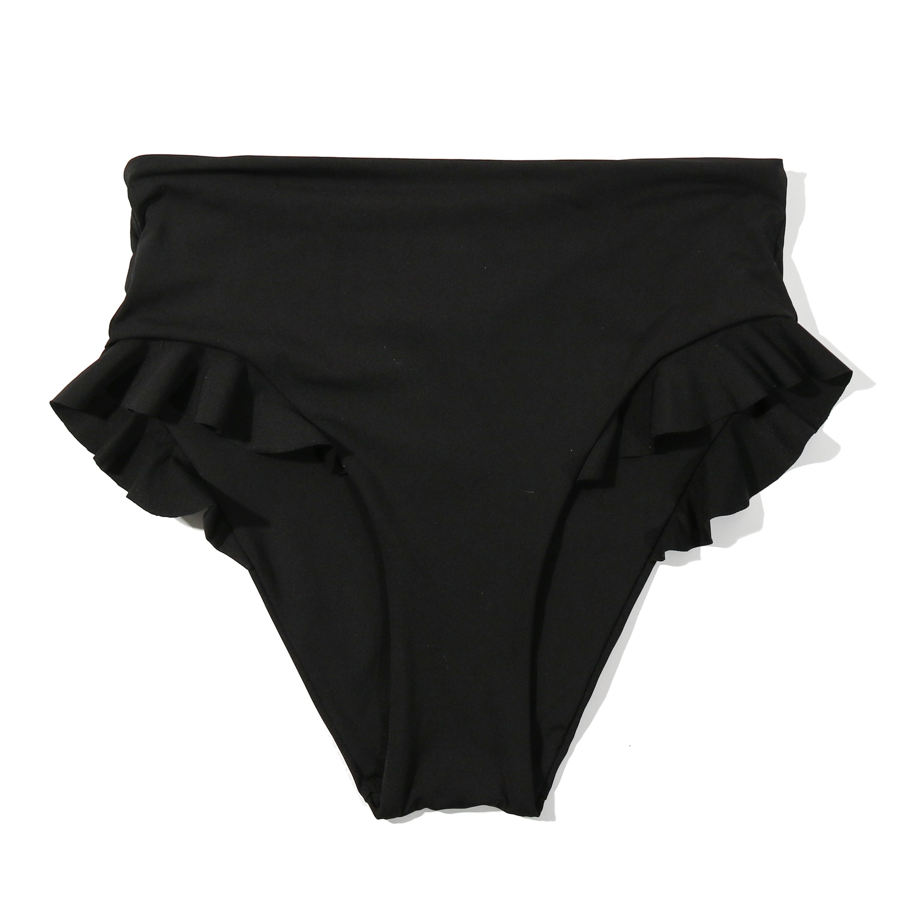 SWIM RUFFLE HI-RISE