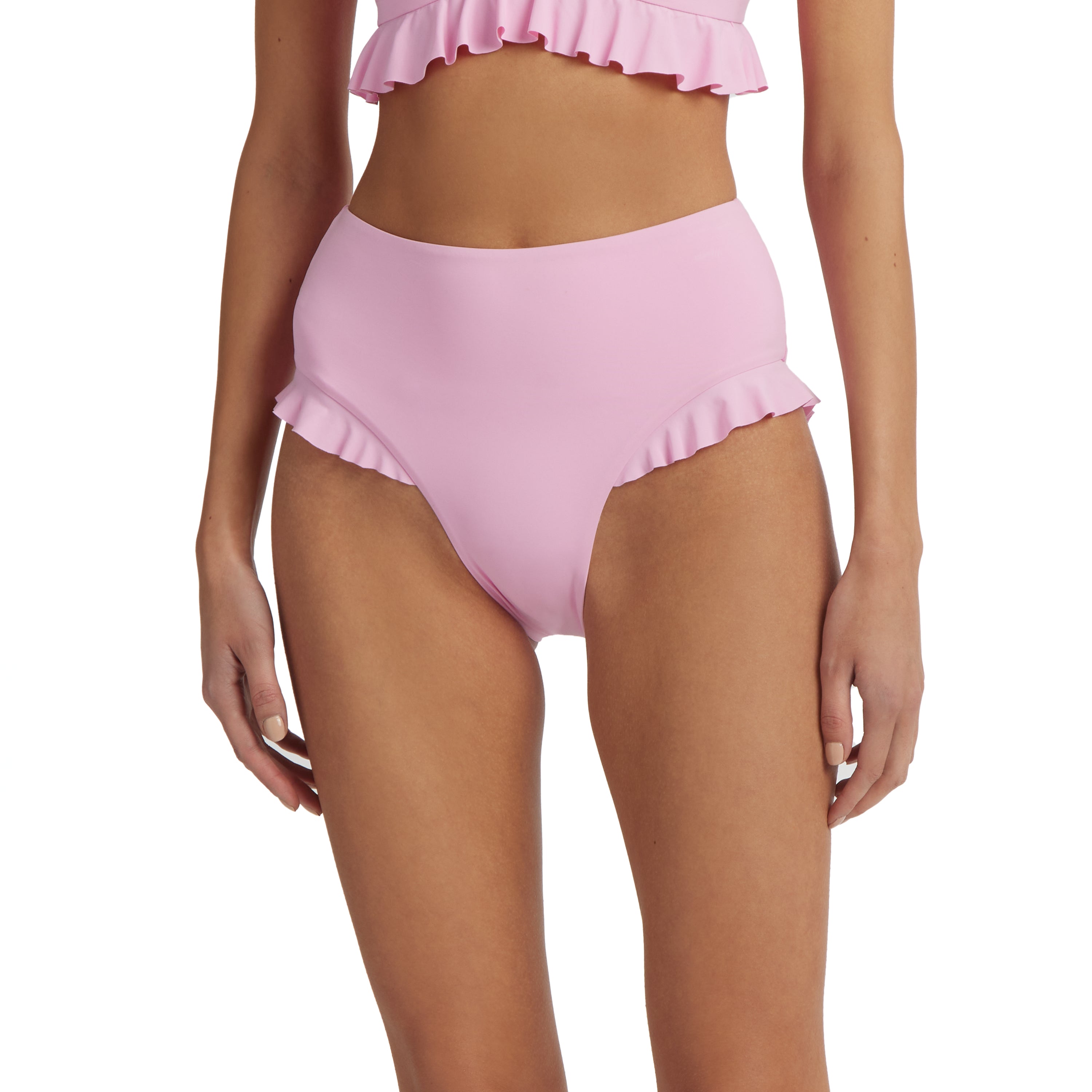 SWIM RUFFLE HI-RISE