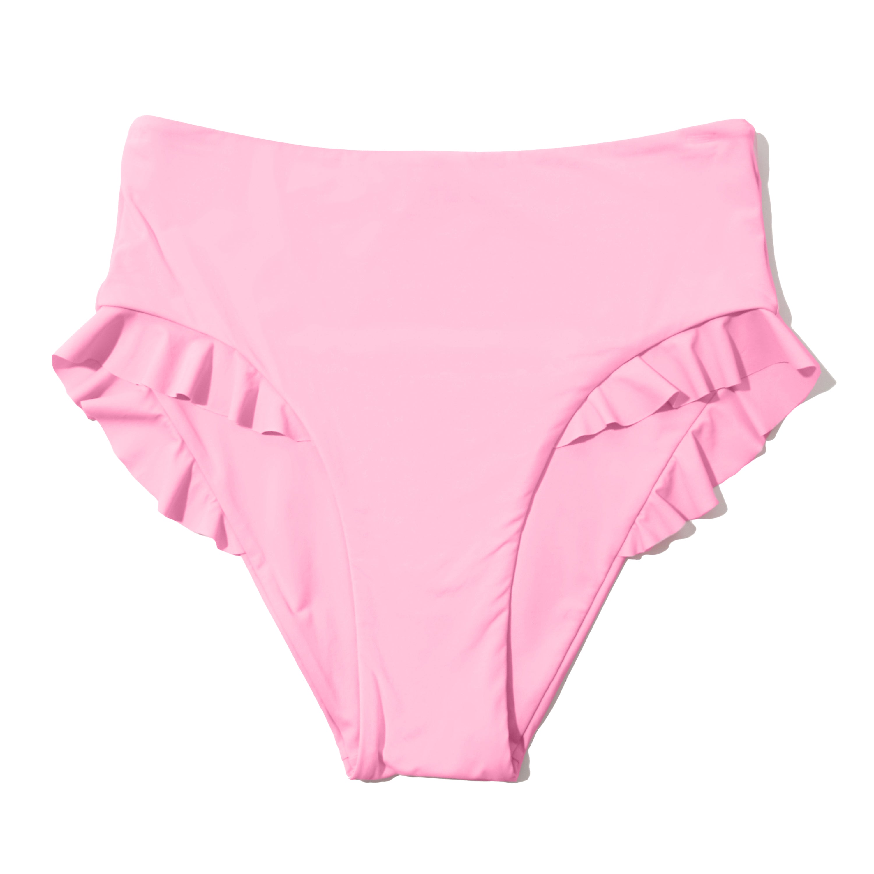 SWIM RUFFLE HI-RISE