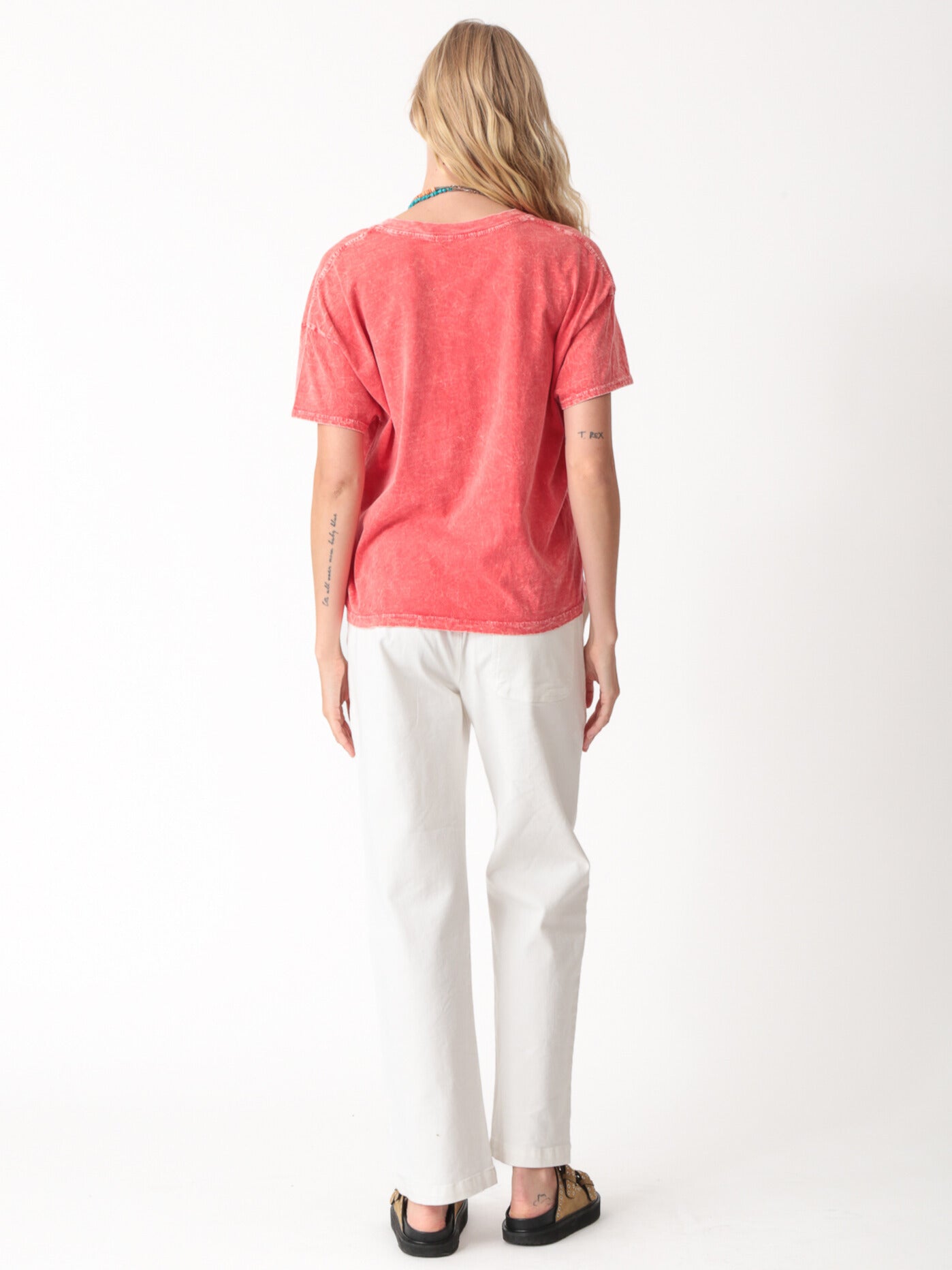 Chase V-neck Tee - Acid Tango