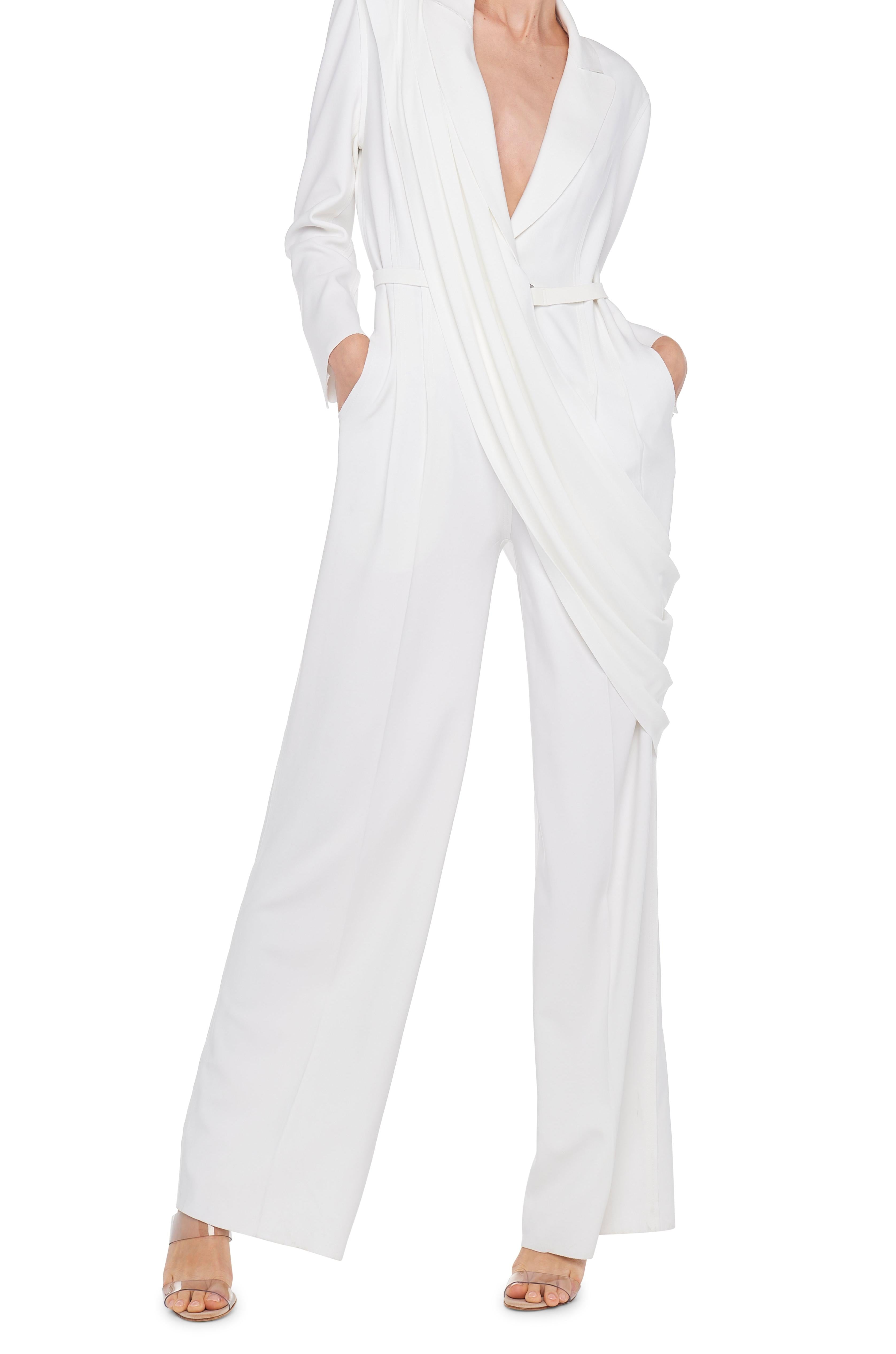 SB STRAIGHT LEG JUMPSUIT/MEDIUM DRAPE