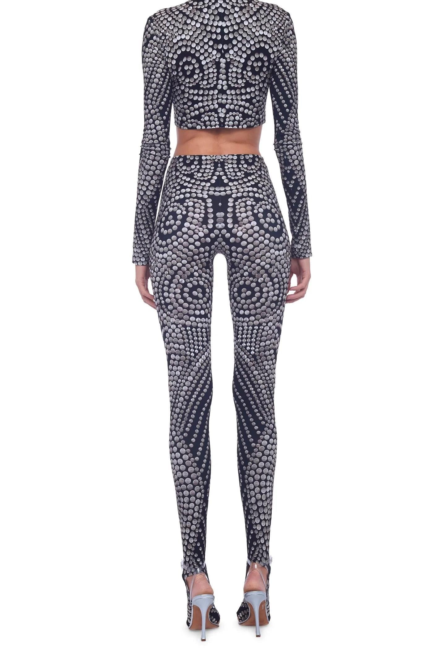 TURTLE SKULL CAP CROP TOP