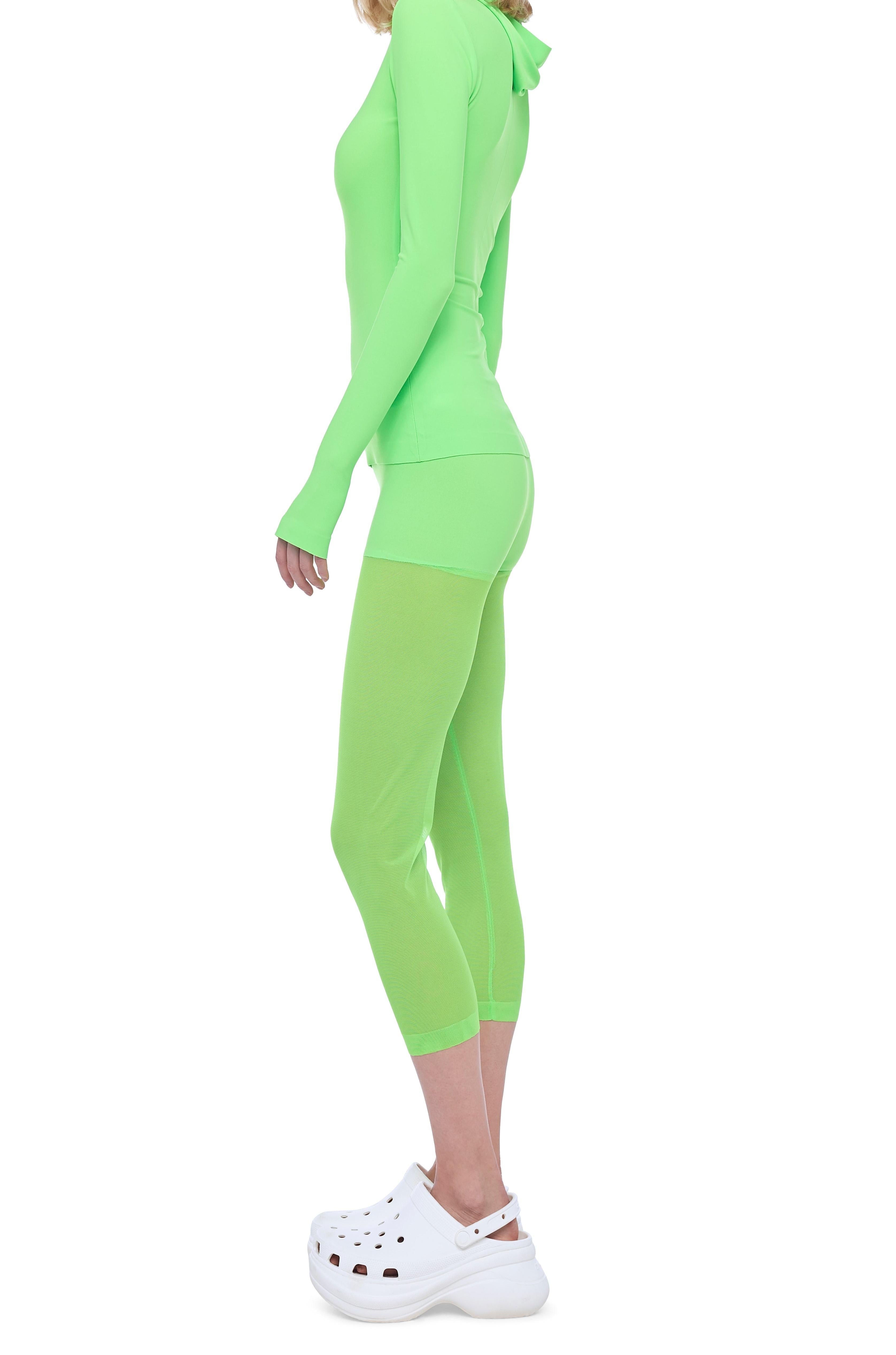LEGGING W/ MESH BOTTOM