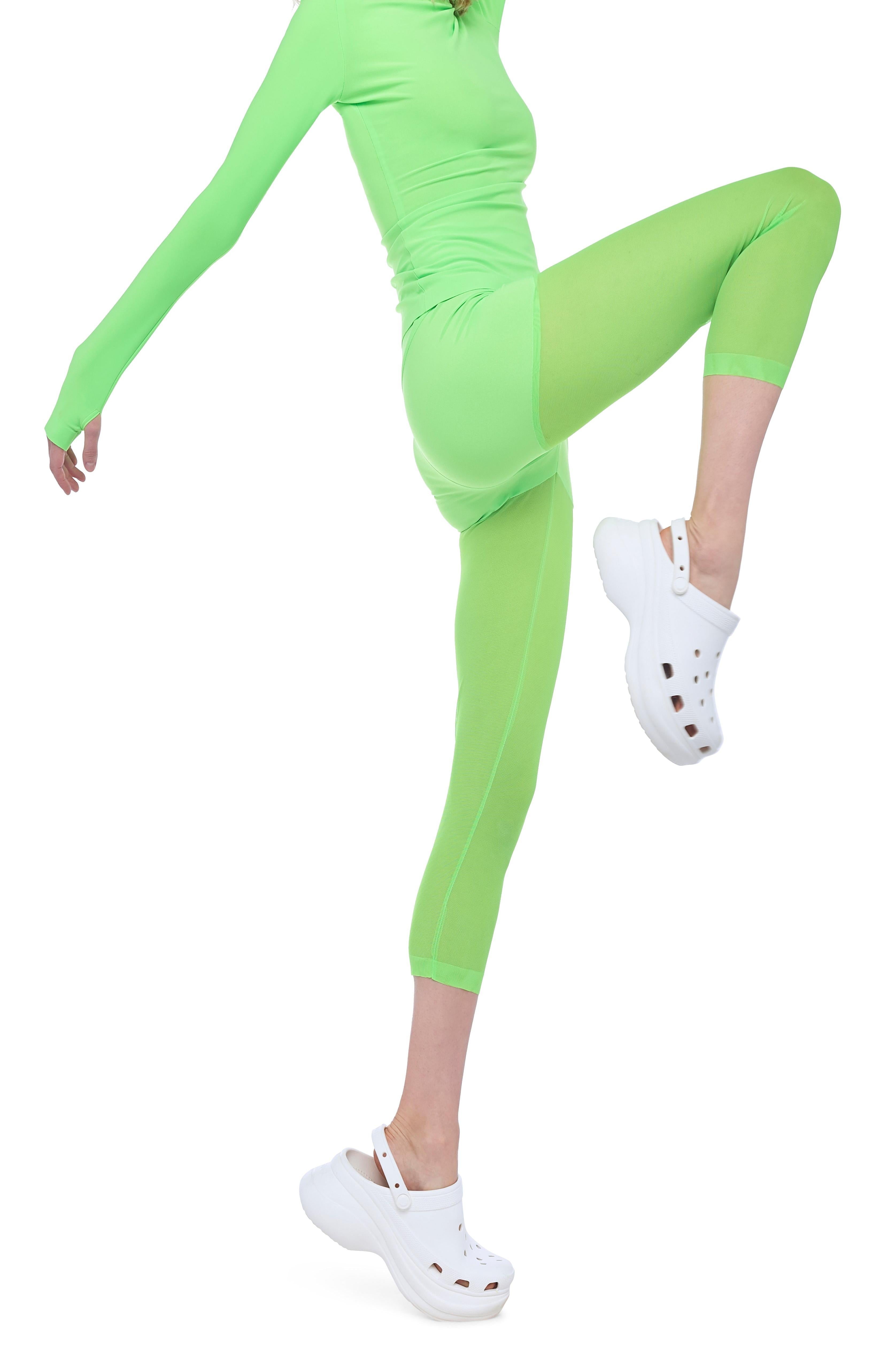 LEGGING W/ MESH BOTTOM