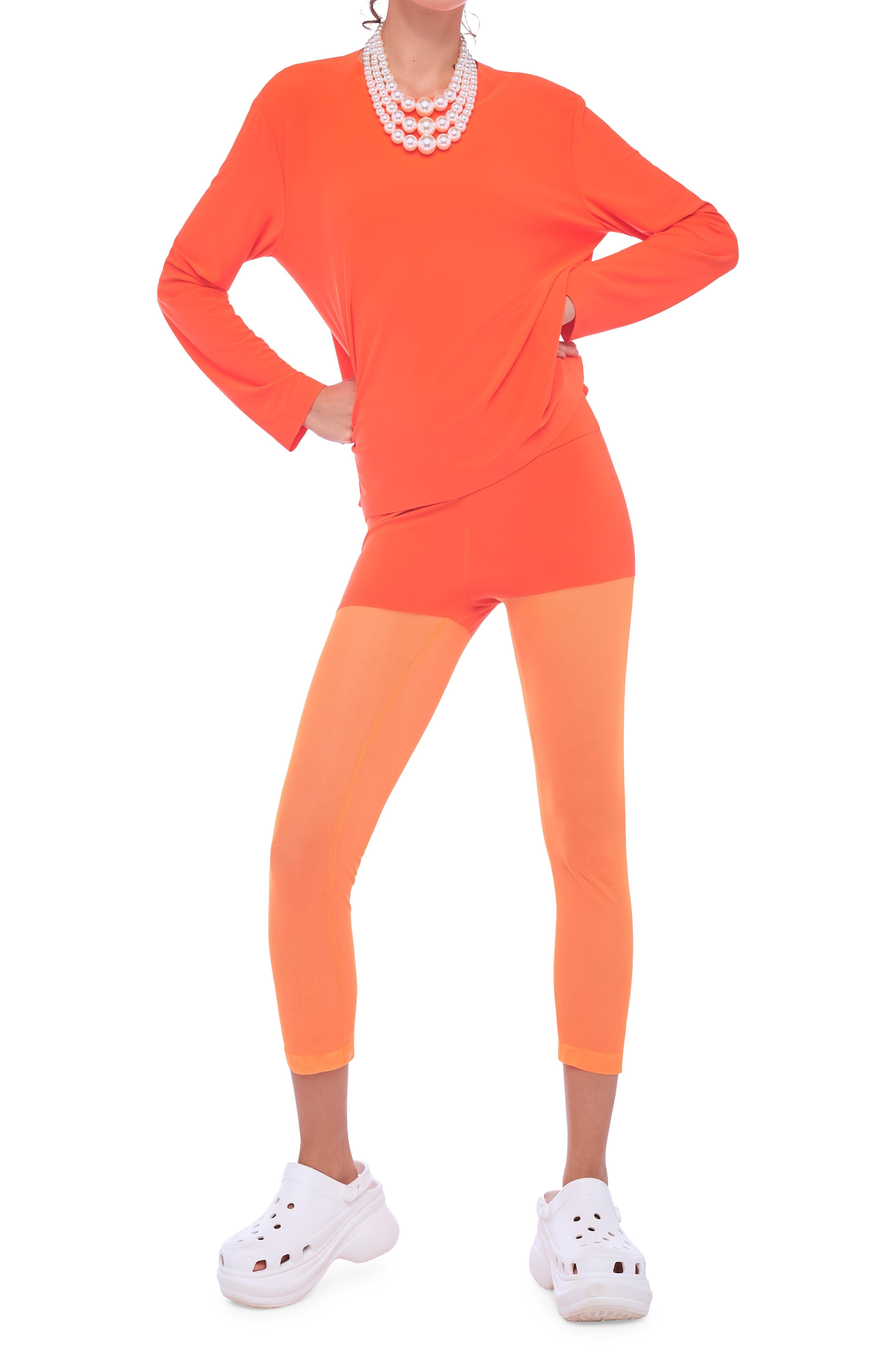 LEGGING W/ MESH BOTTOM