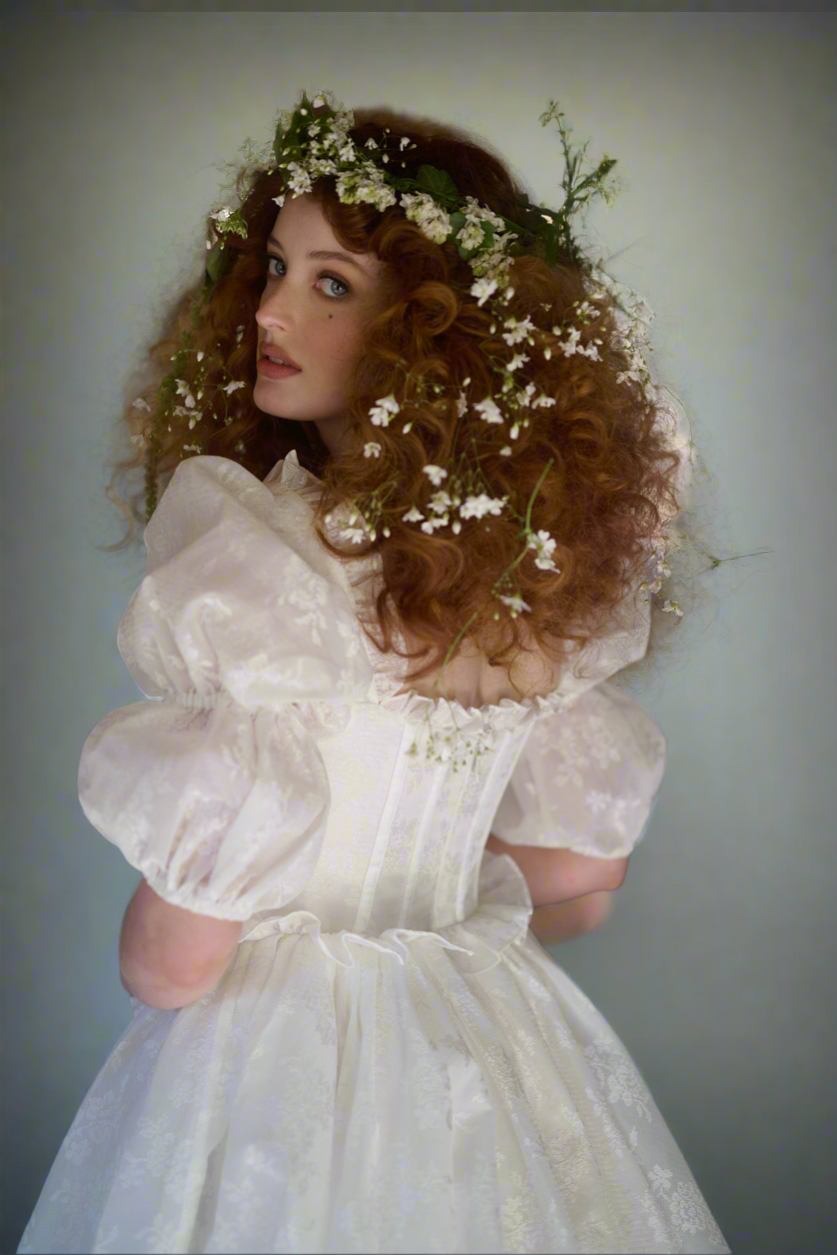 The Ivory Swan Song Gown