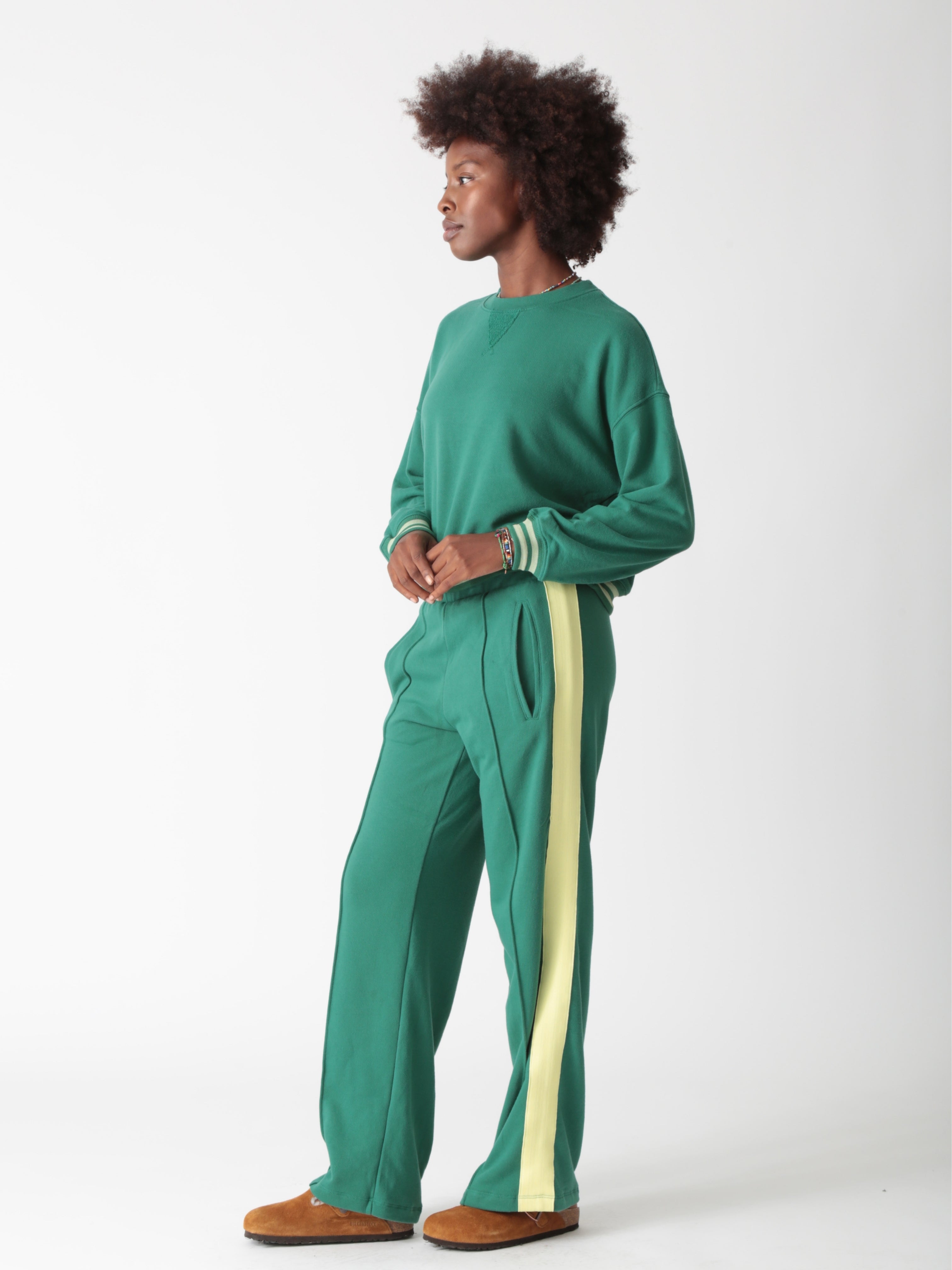 Mimi Sweatshirt - Ivy / Mimosa