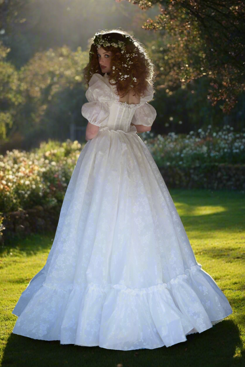 The Ivory Swan Song Gown