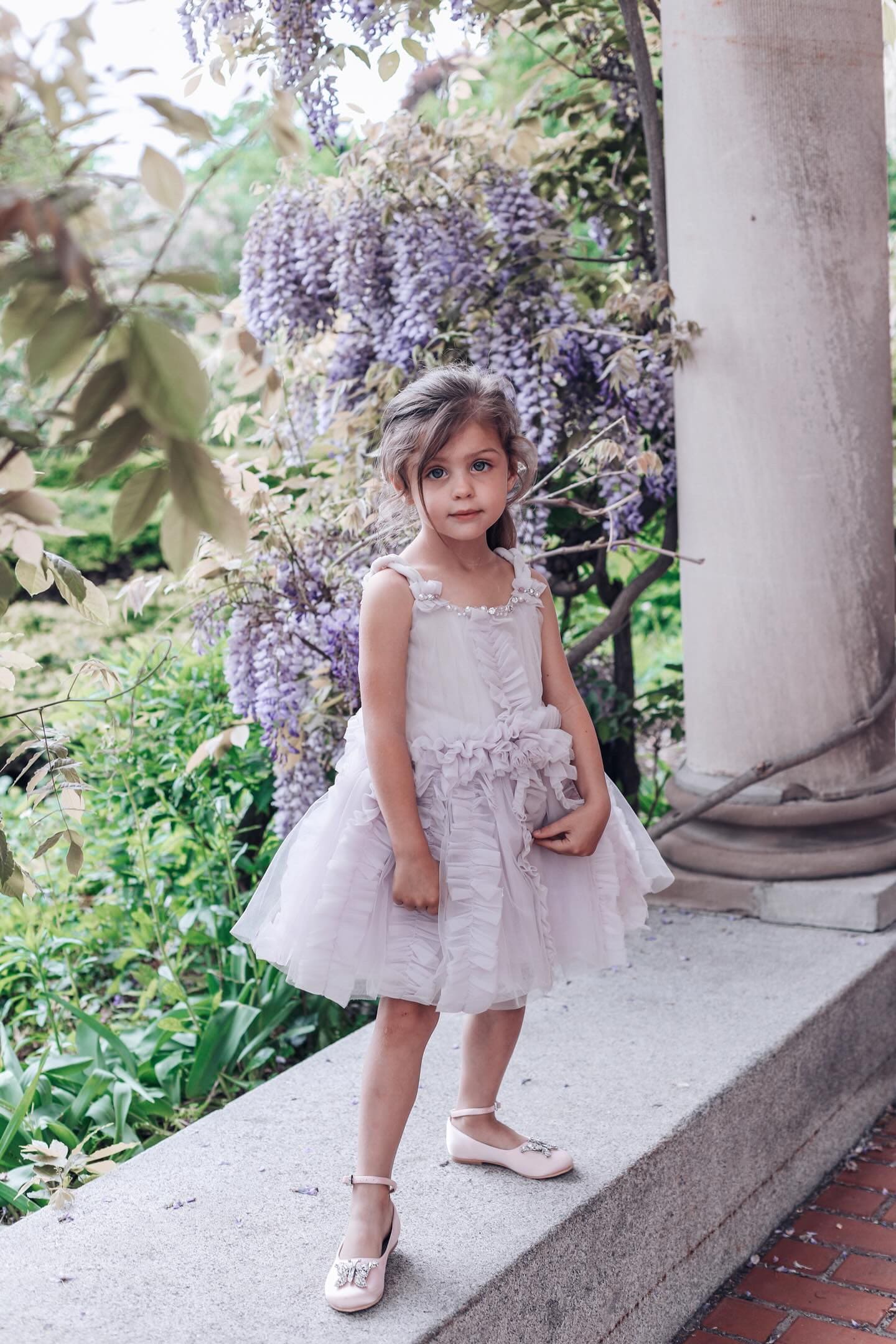 Ariel Lavender Tulle Dress - Petite Maison Kids