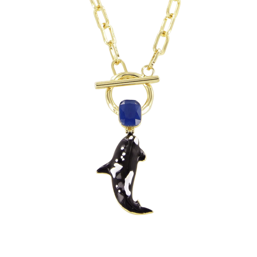 The Orca Necklace - will take 2-4 weeks to arrive