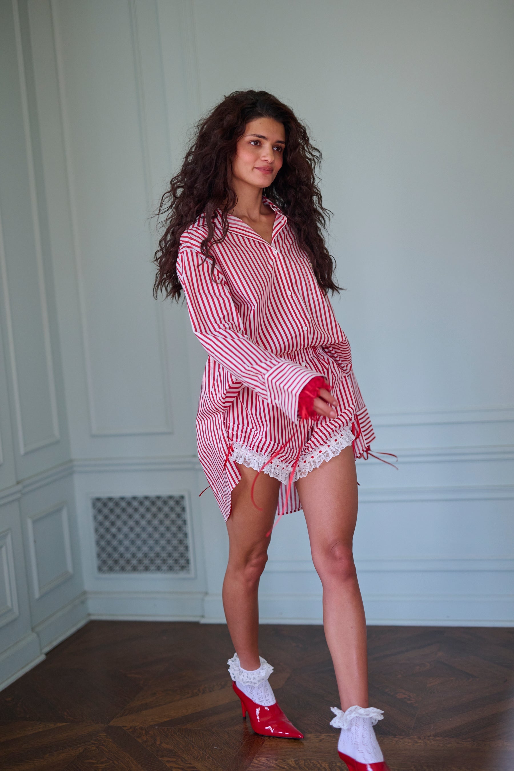 The Candy Stripe Boyfriend Boxer