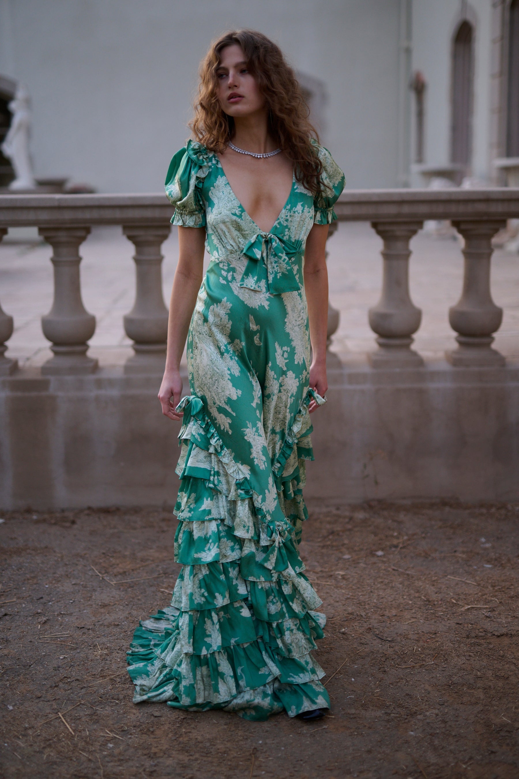 The Cedar Toile Gatsby Slip