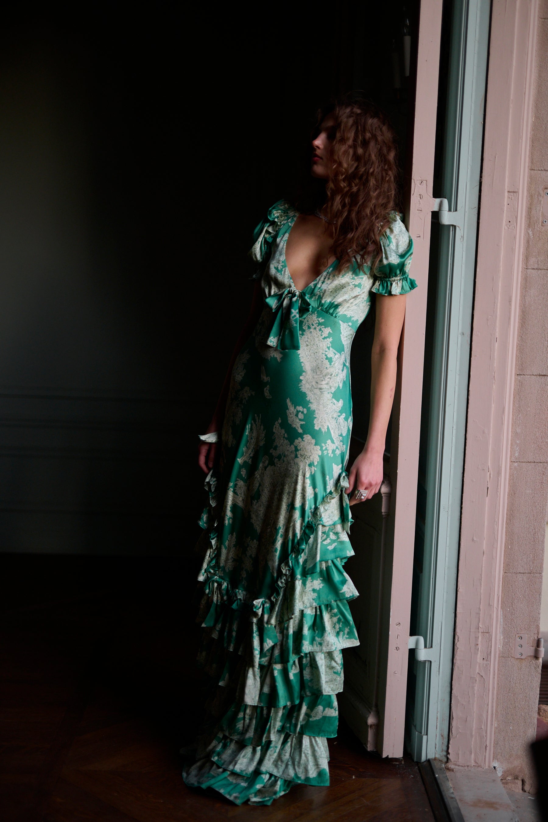 The Cedar Toile Gatsby Slip