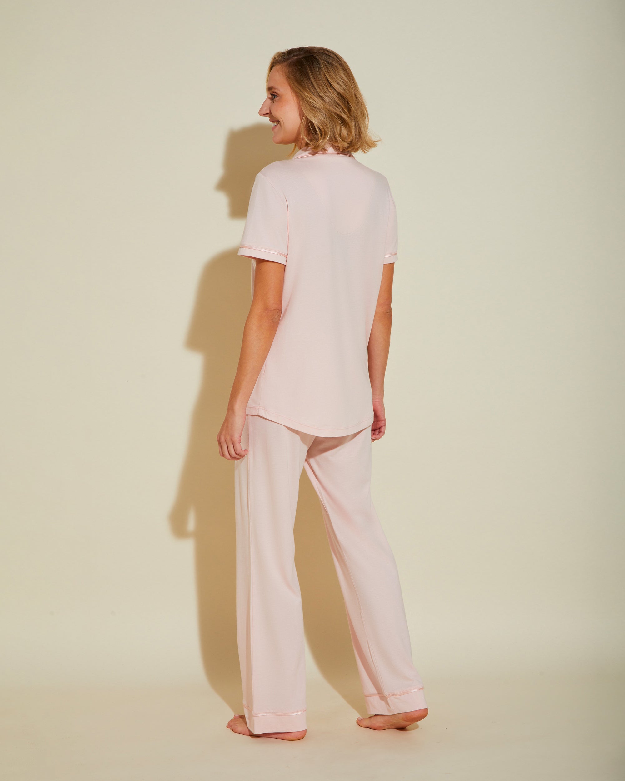 Short Sleeve Top & Pant Pajama Set
