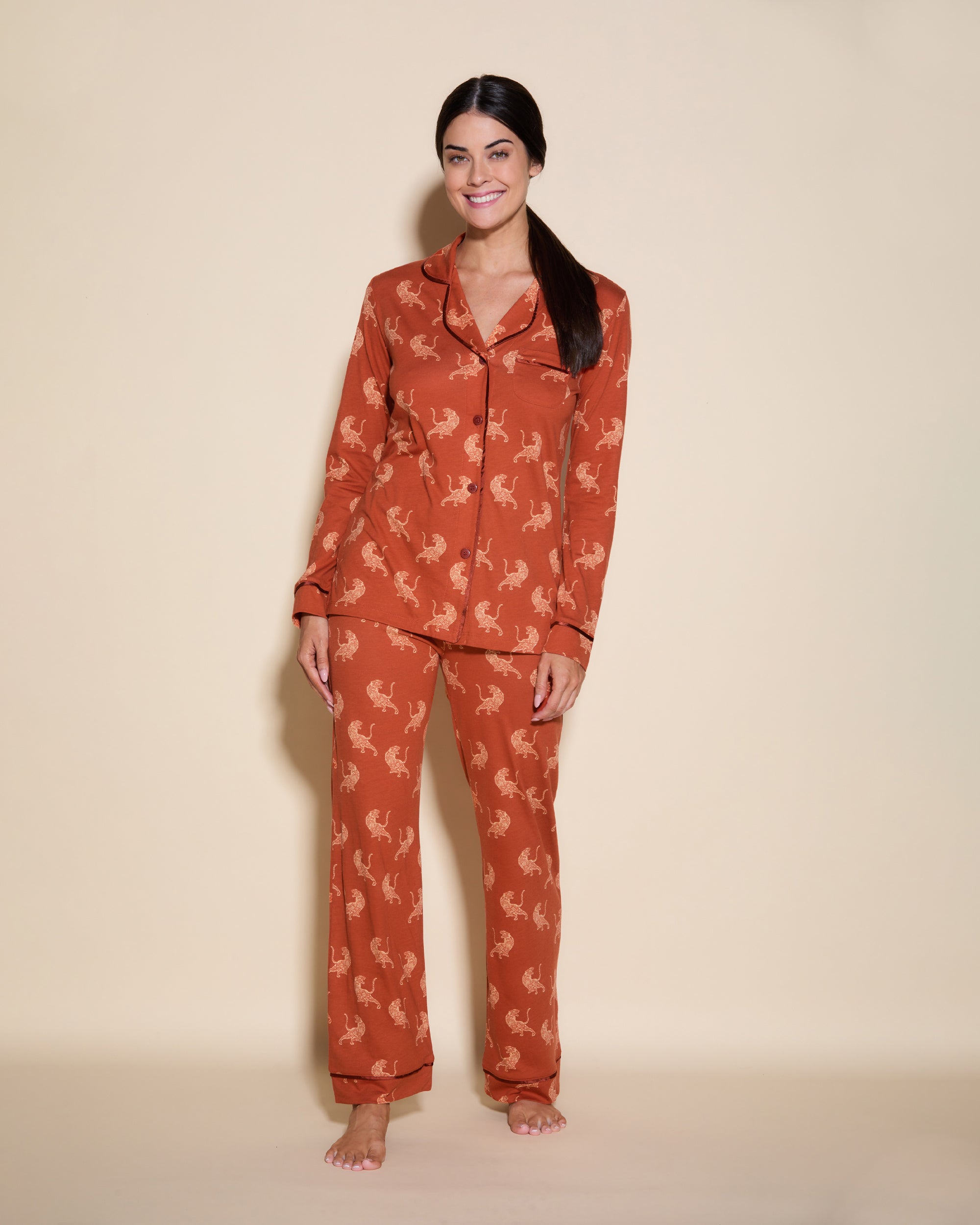 Long Sleeve Top & Pant Pajama Set