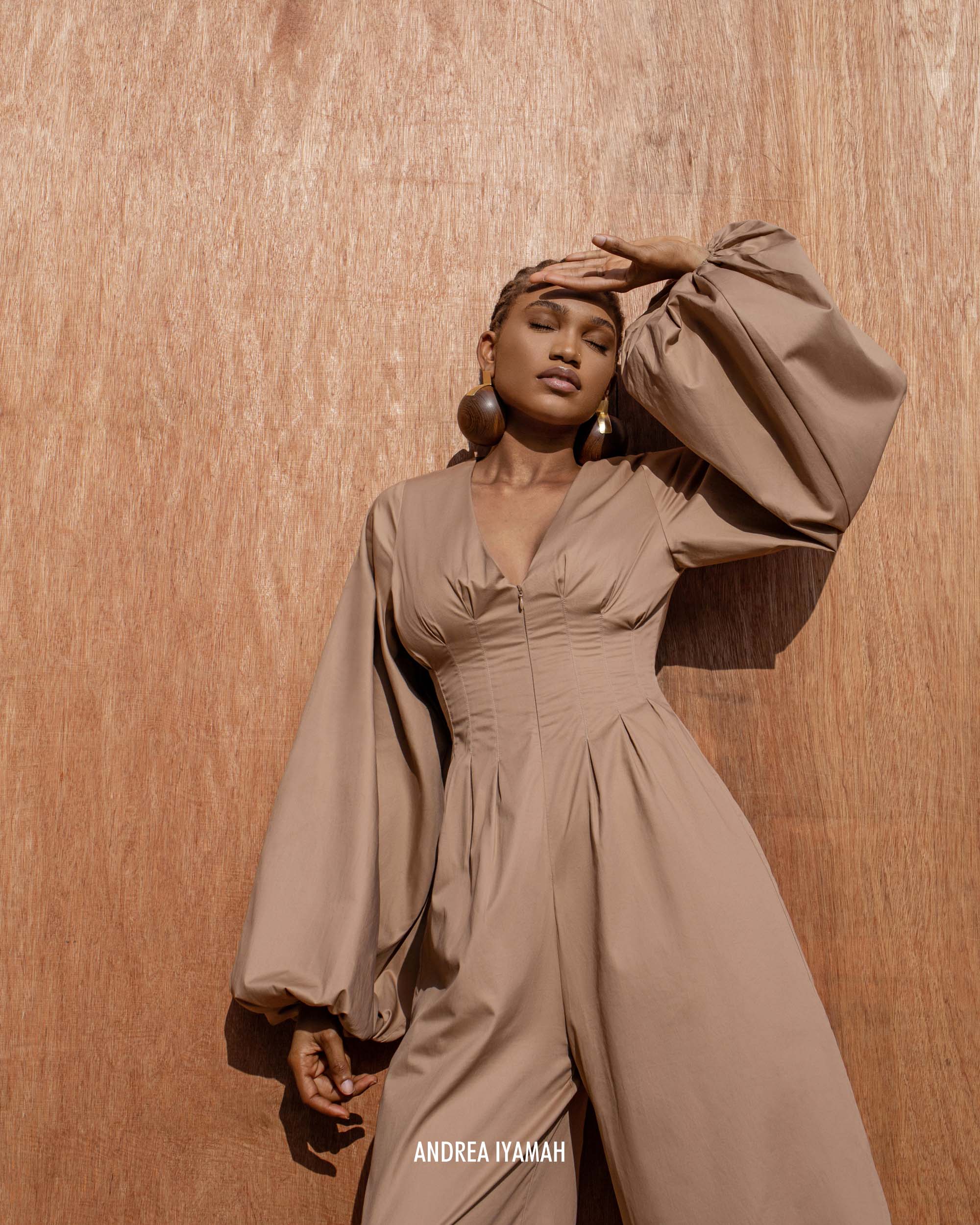 NIA CULOTTE NUDE JUMPSUIT