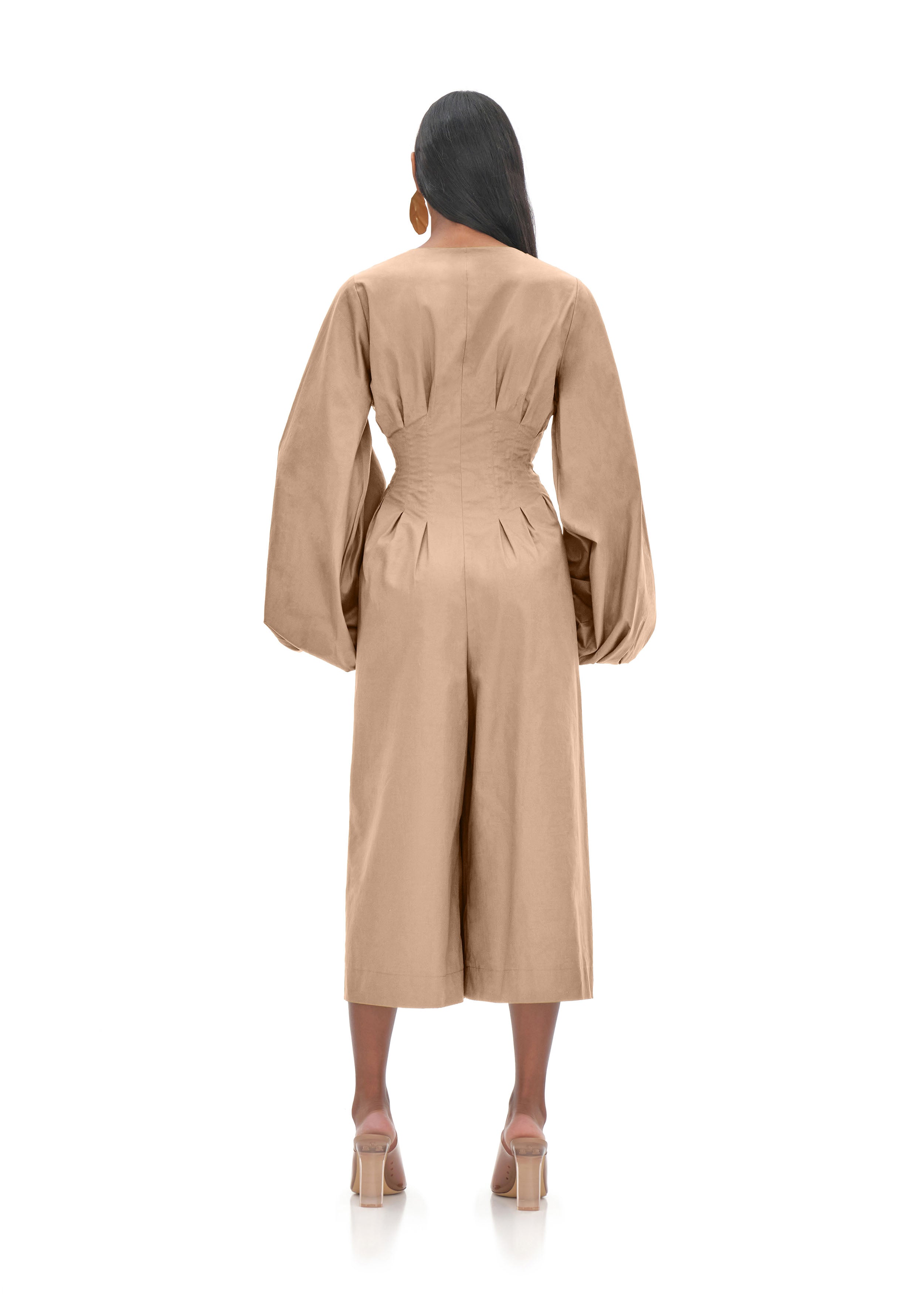 NIA CULOTTE NUDE JUMPSUIT
