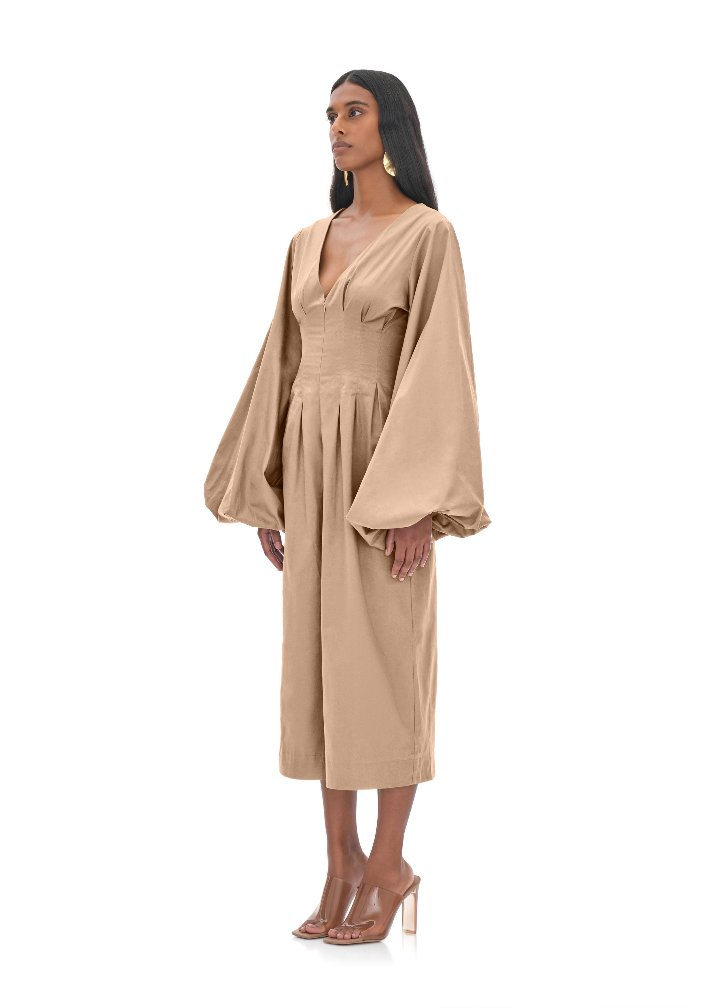 NIA CULOTTE NUDE JUMPSUIT