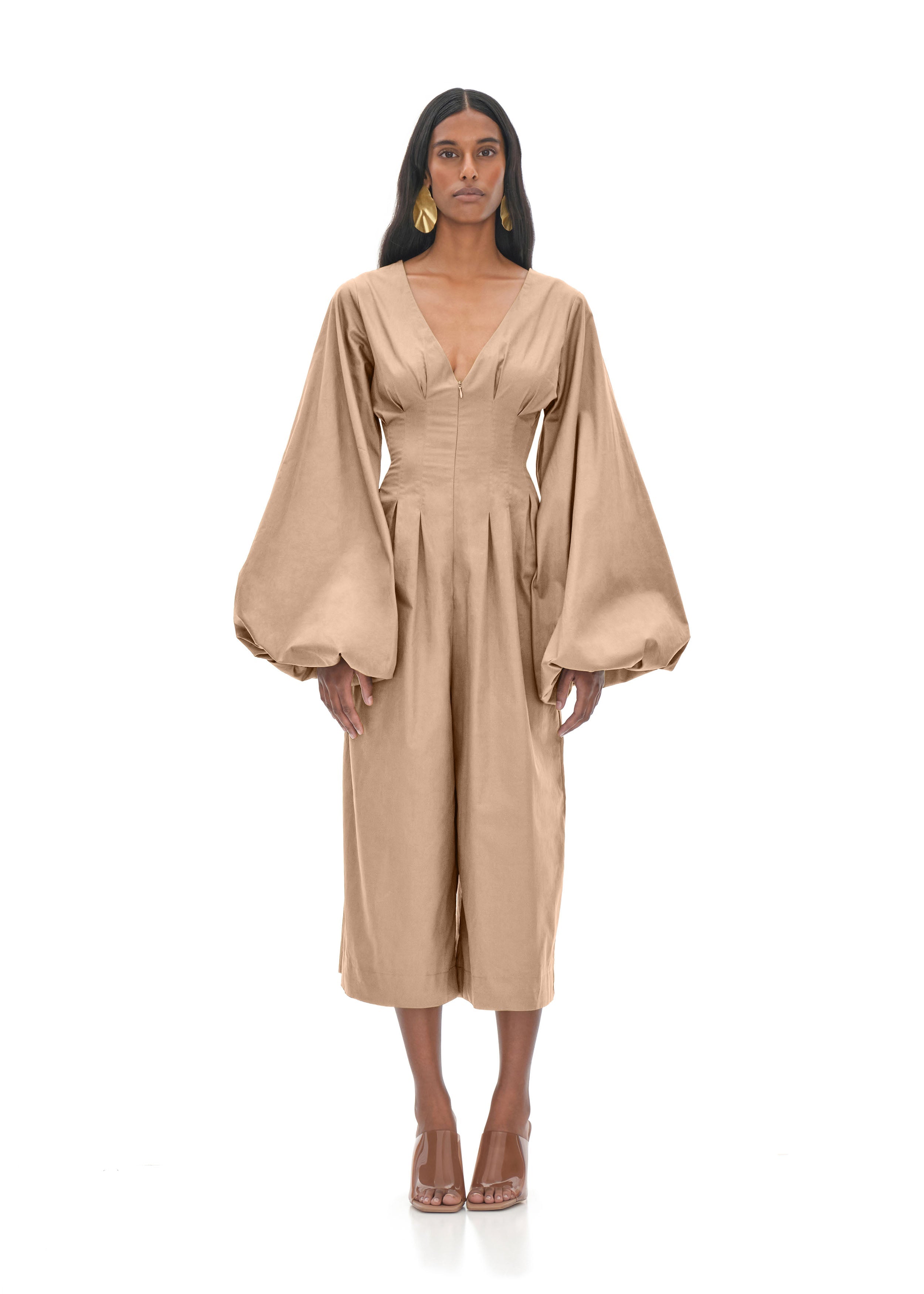 NIA CULOTTE NUDE JUMPSUIT