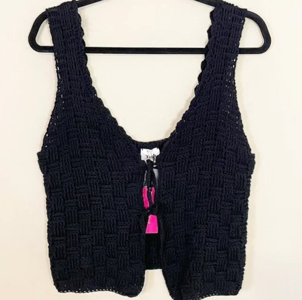 Angela Crochet Top