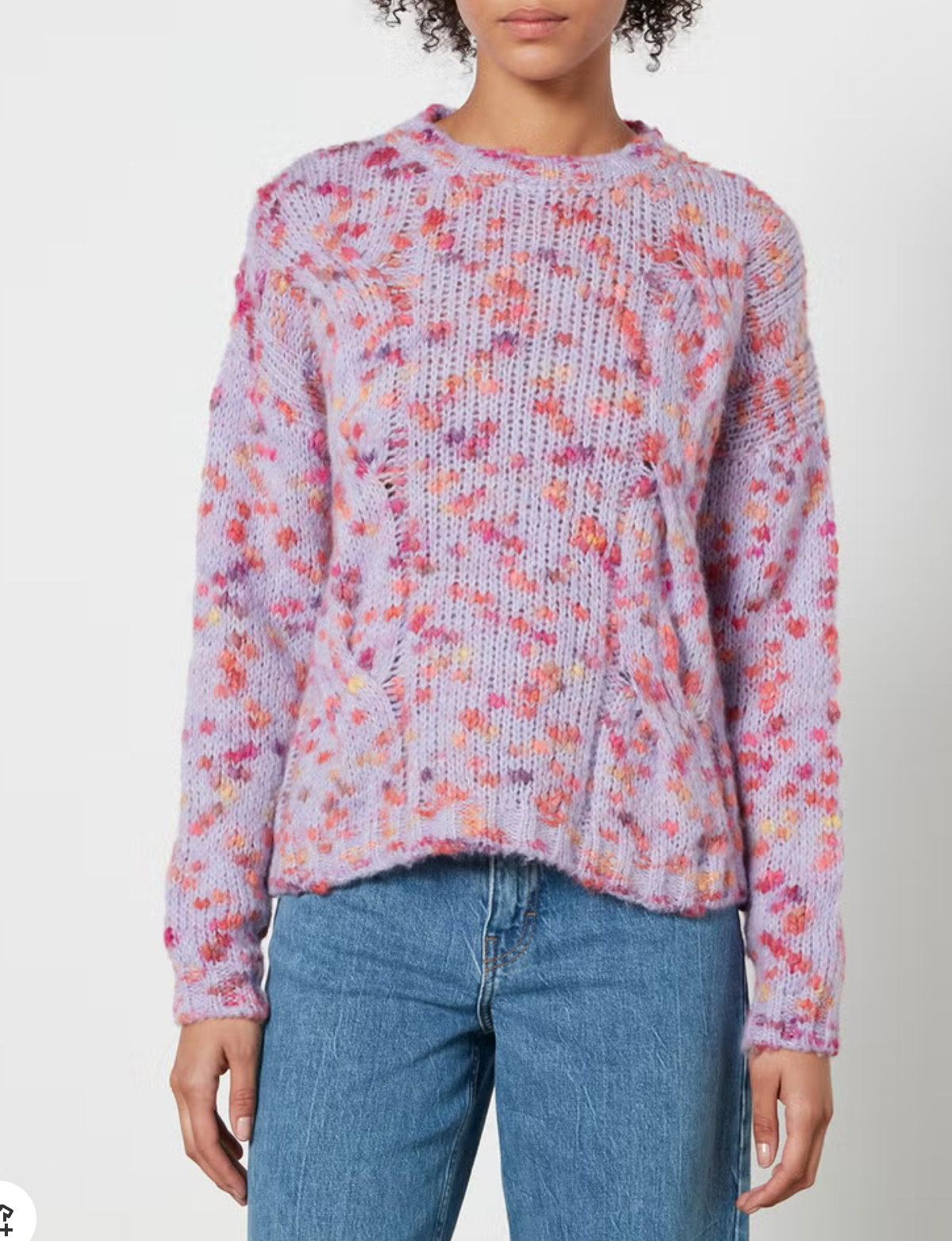 April Knitted Wool Blend Sweater