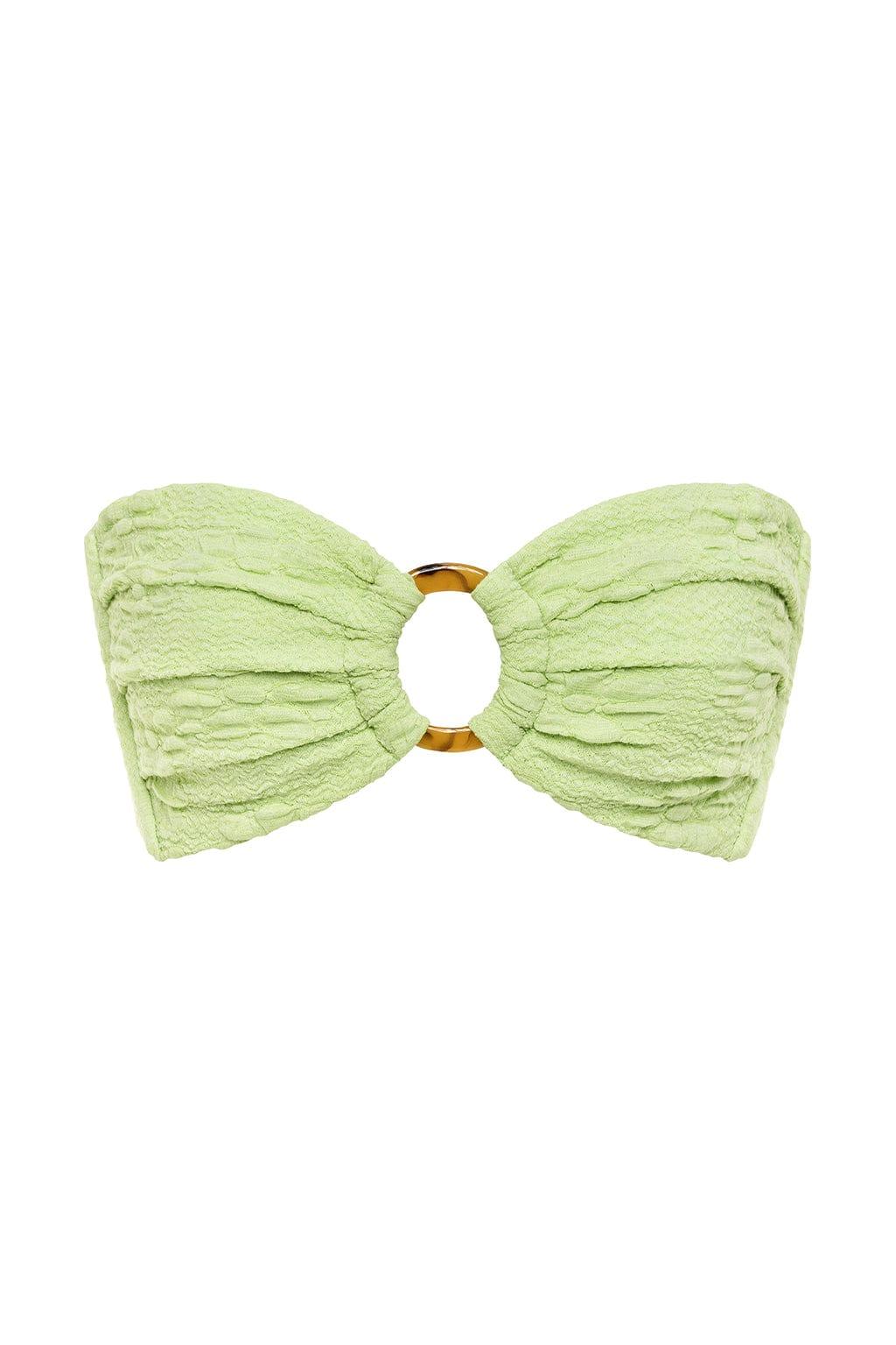 Avo Floral Tori Ties Bandeau Bikini Top