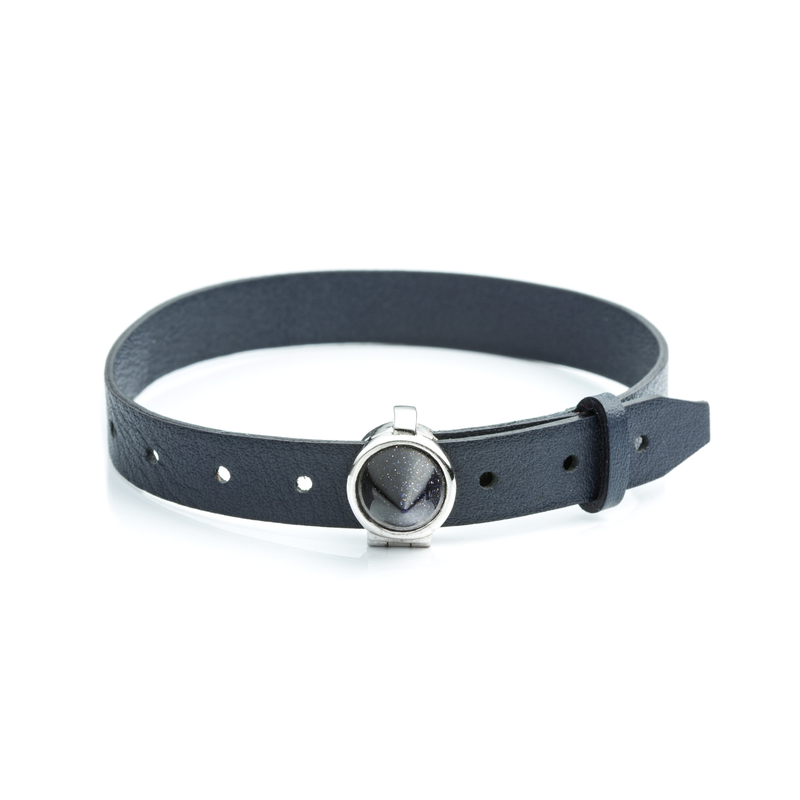 Strap With Inlaid Concical Closure Bracelet