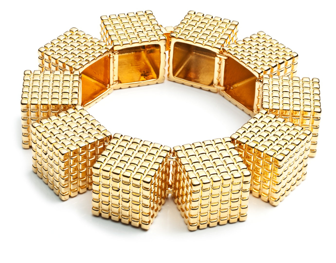 Gridline Cube Bracelet