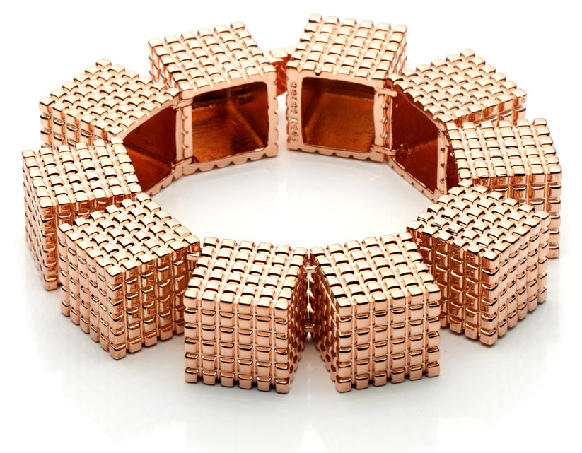 Gridline Cube Bracelet