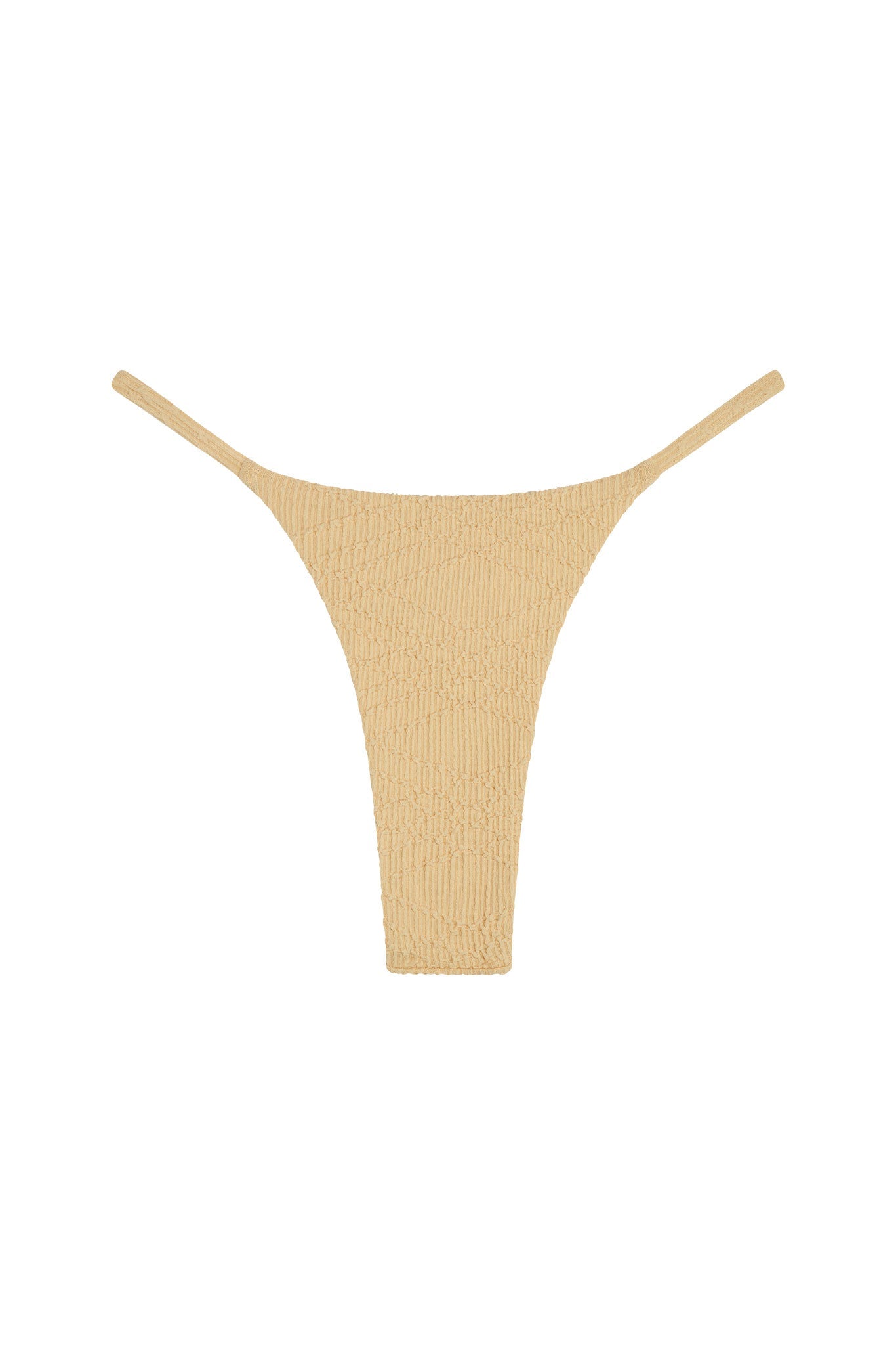 Brazil Thong - Raffia Summer Plaid