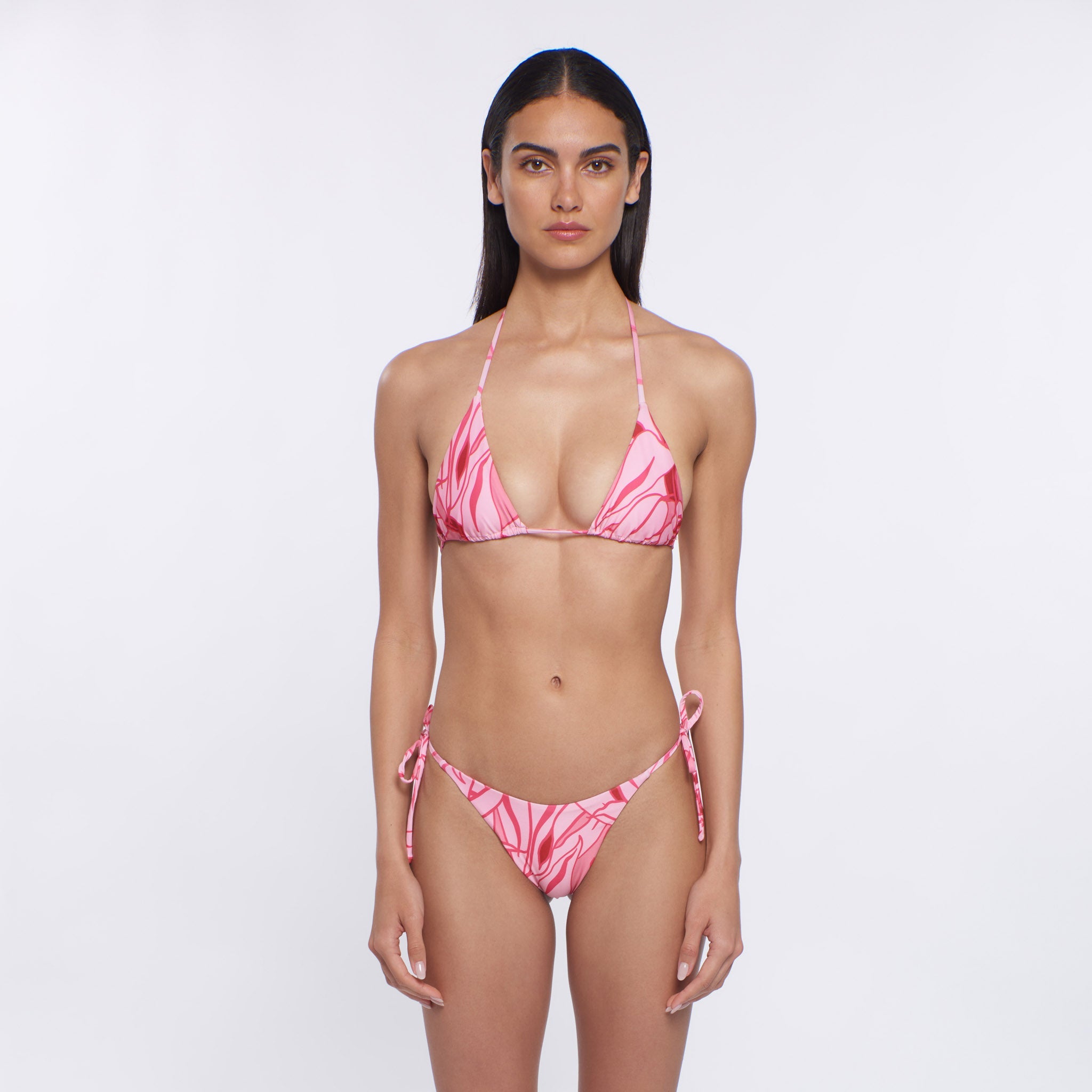 Benji Printed Bikini Top