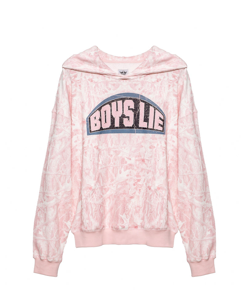 Let Love Guide My Way Rhinestone Racer Hoodie