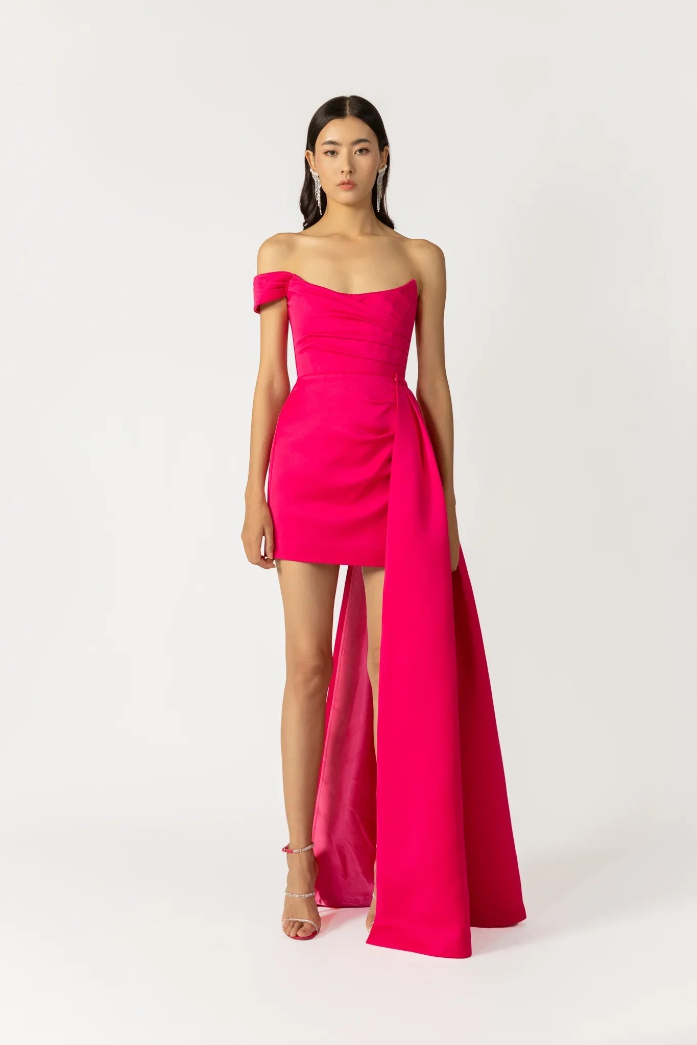 Brenda Dress - Hot Pink