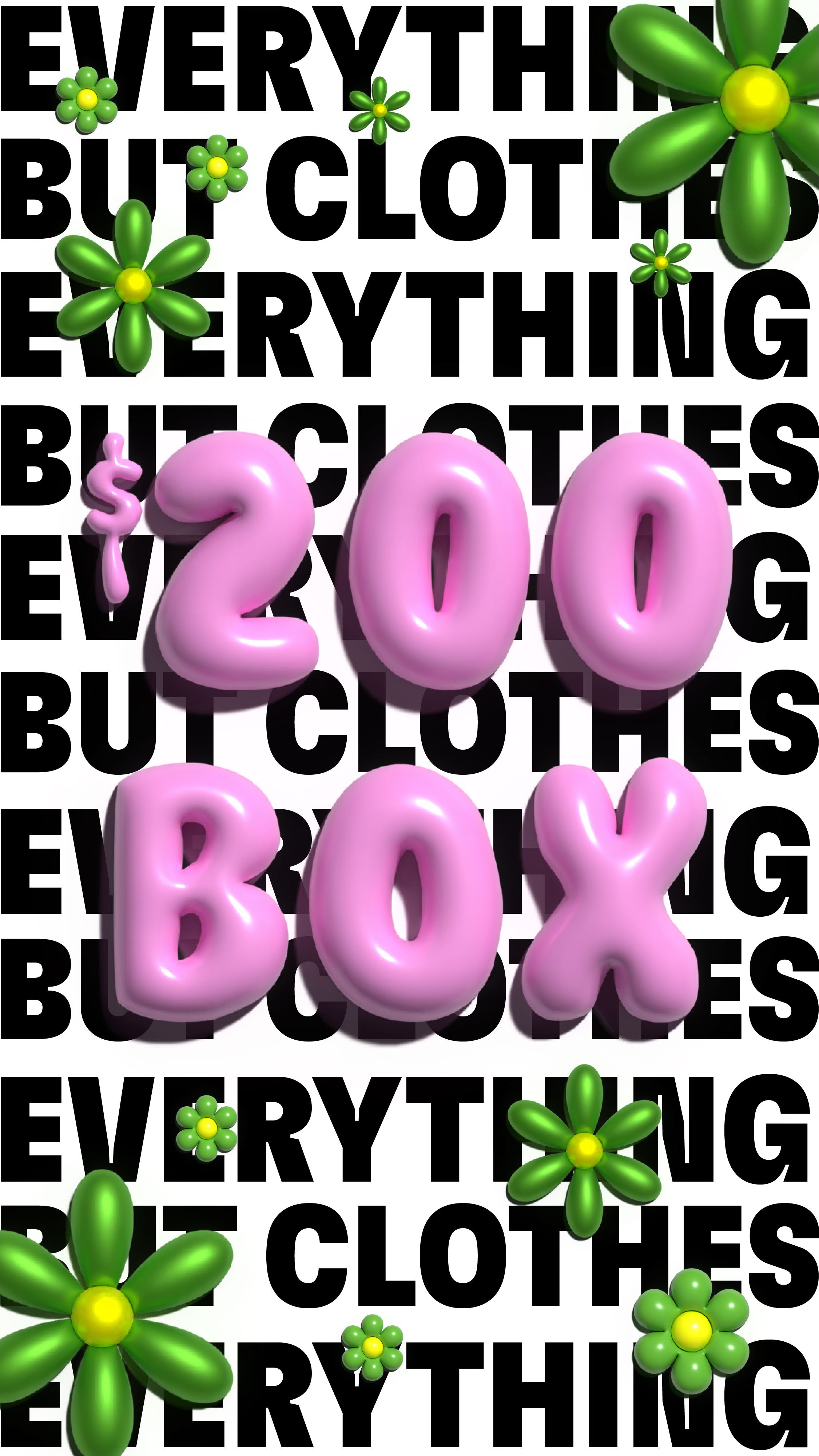 $200 Box *Non-Apparel*