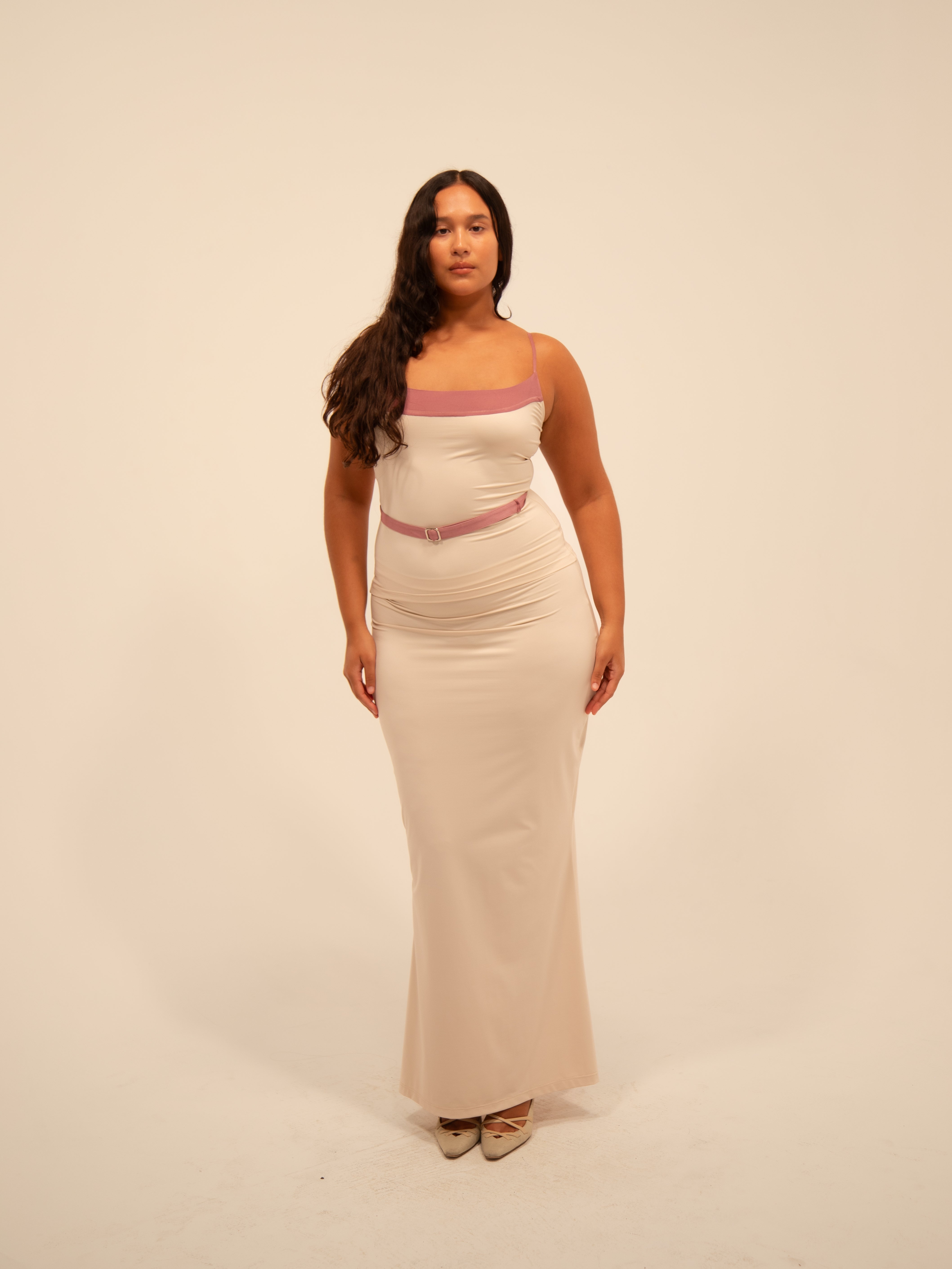 MERMAID SKIRT IN PEANUT + RECYCLED