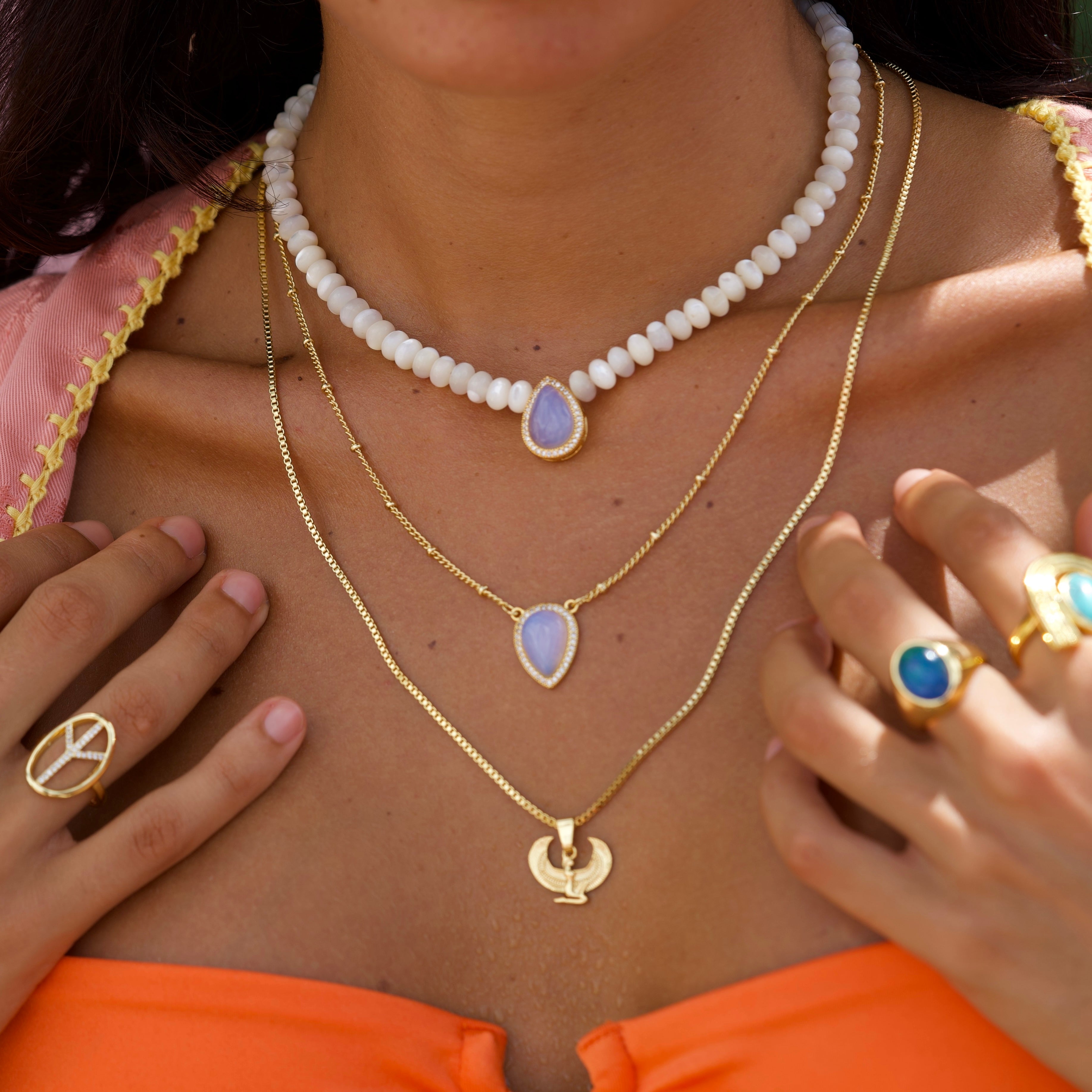 Morning Moonbeam Necklace